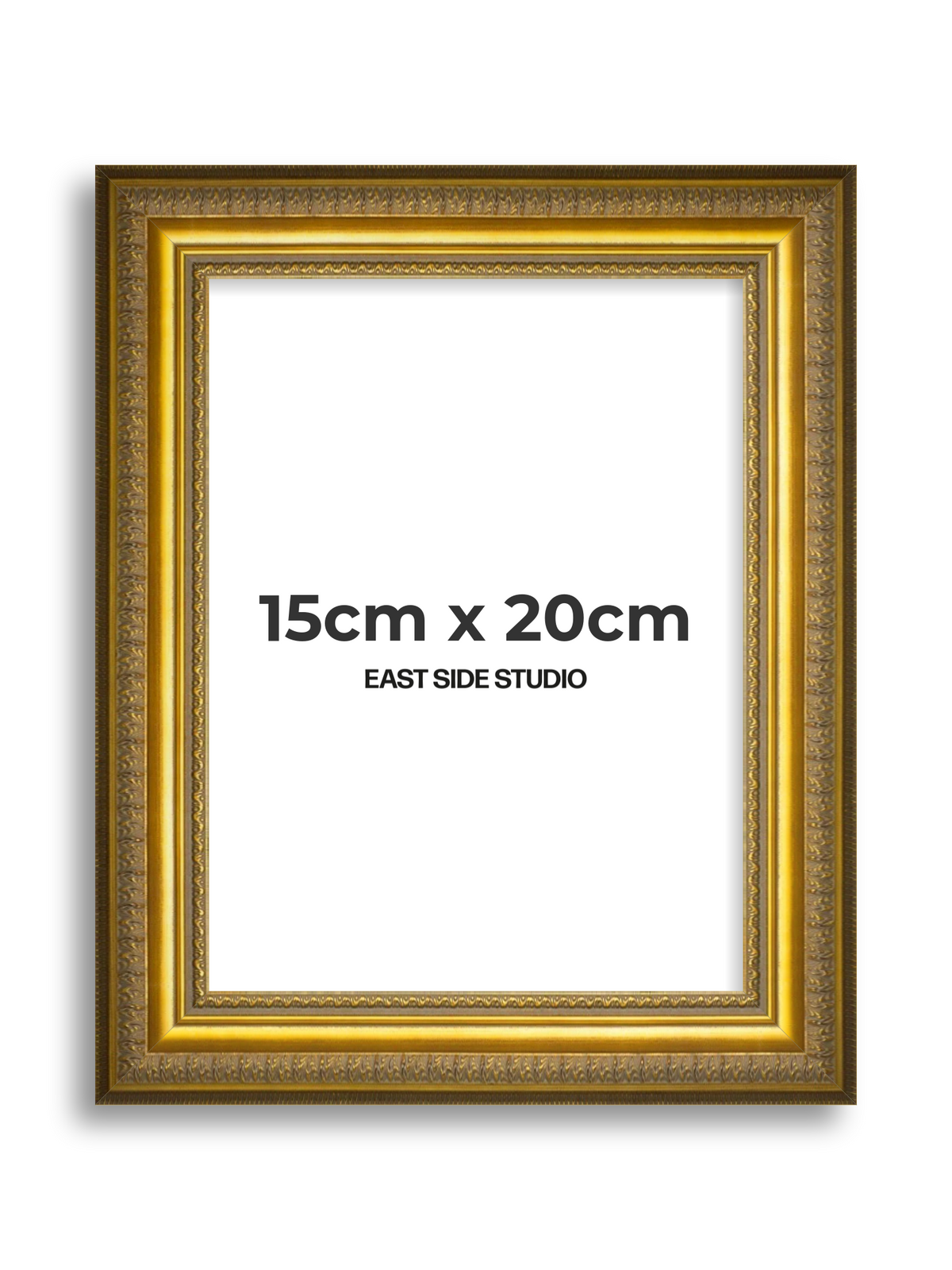 Cavetto Gold 15cm x 20cm picture frame