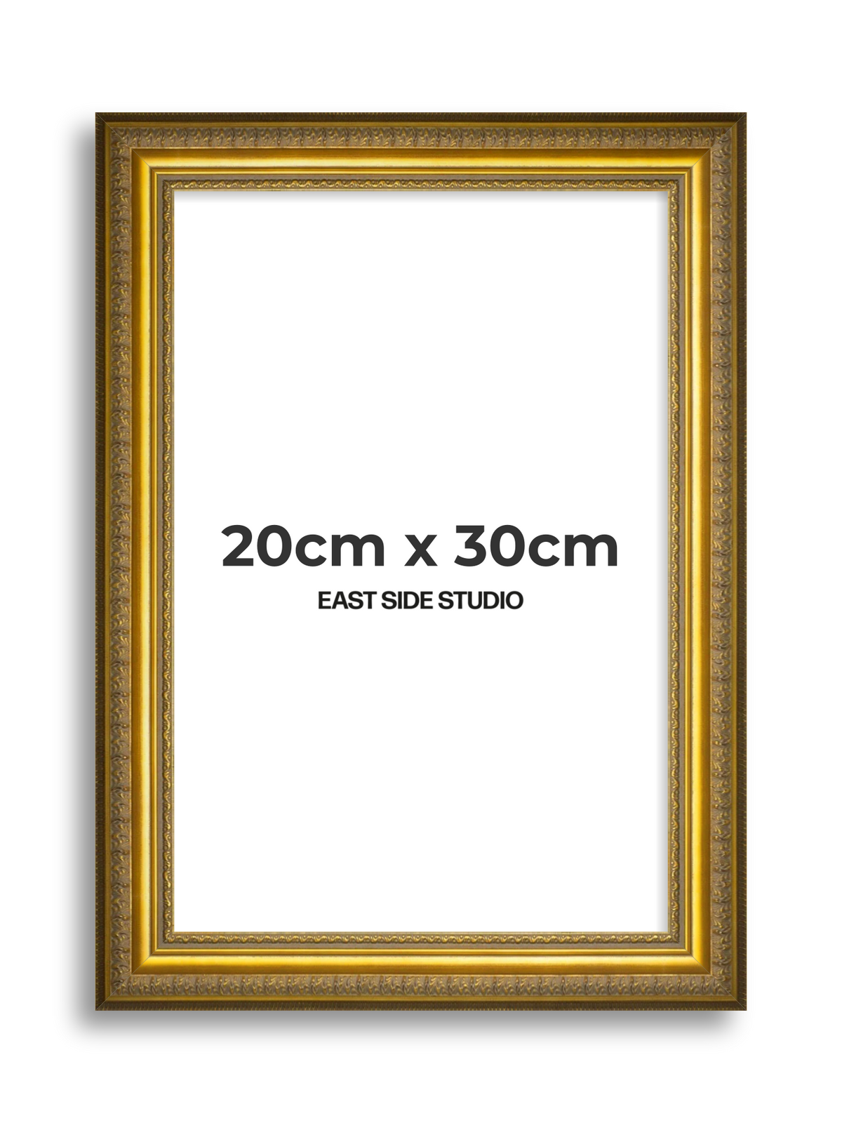 Cavetto Gold 20cm x 30cm picture frame