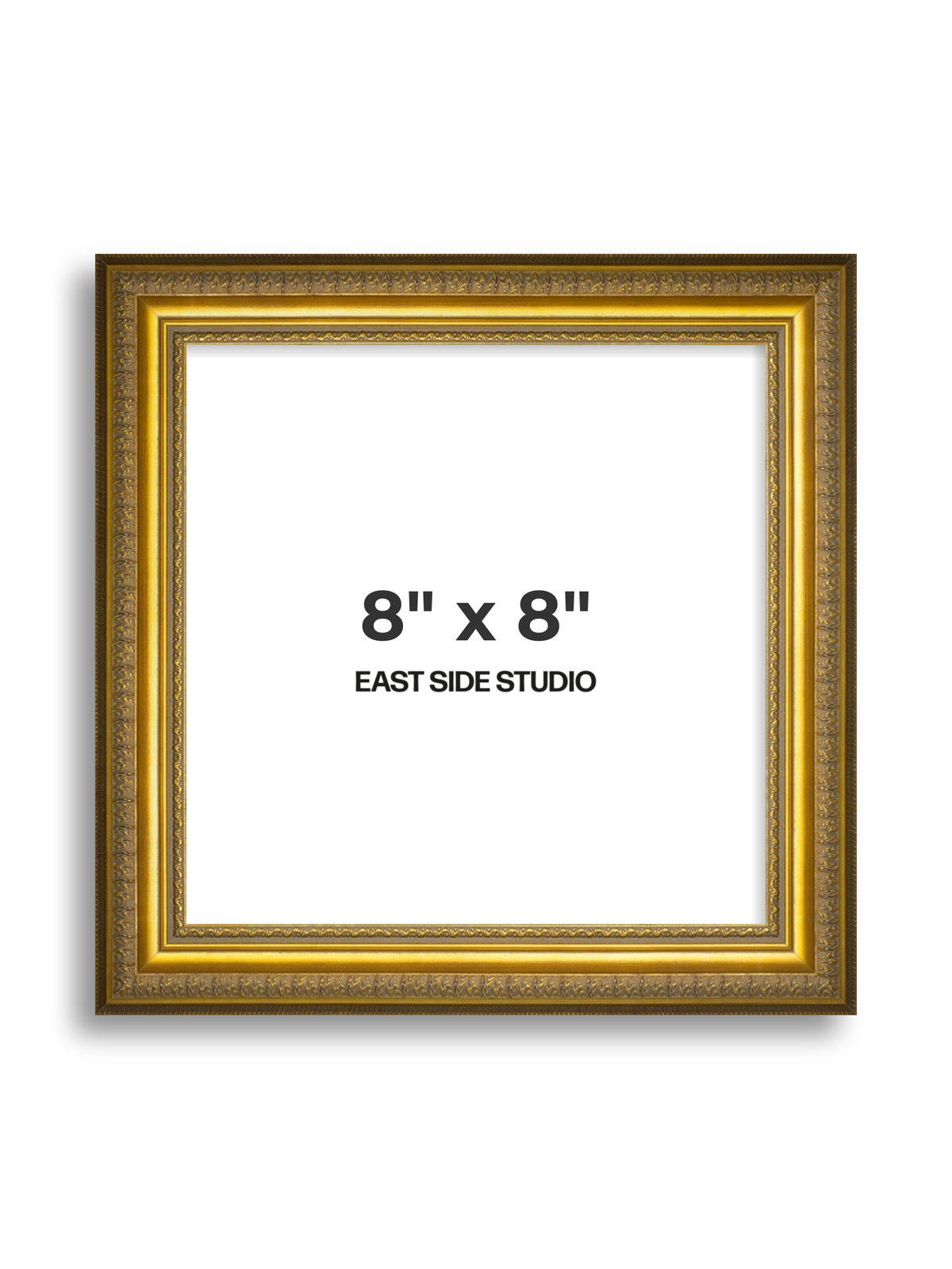 Cavetto Gold 8" x 8" picture frame