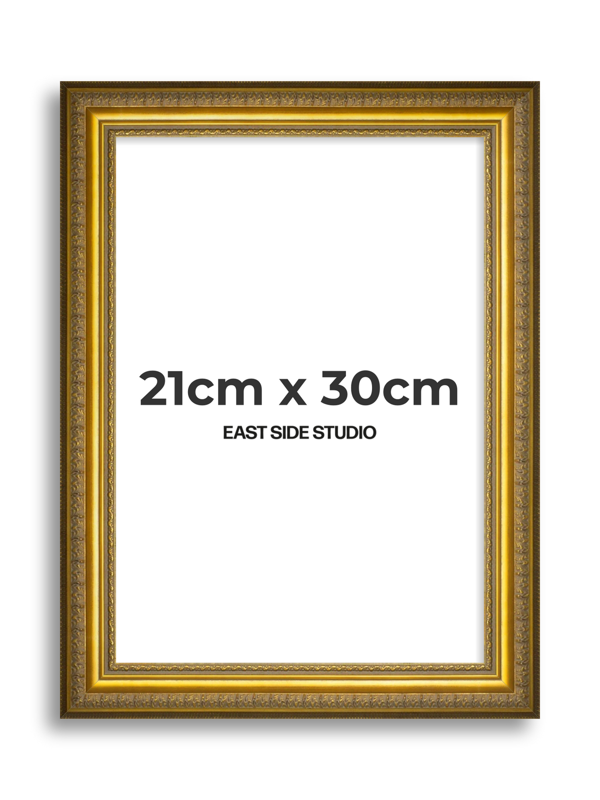 Cavetto Gold 21cm x 30cm picture frame