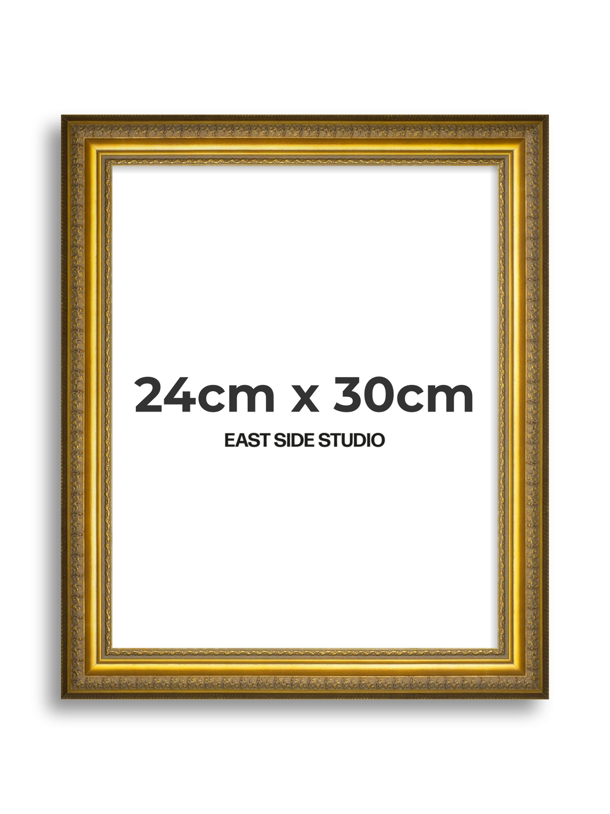 Cavetto Gold 24cm x 30cm picture frame