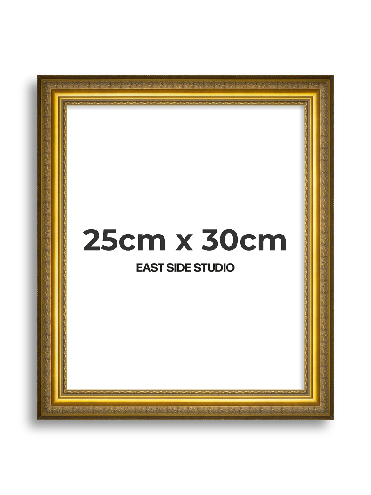 Cavetto Gold 25cm x 30cm picture frame