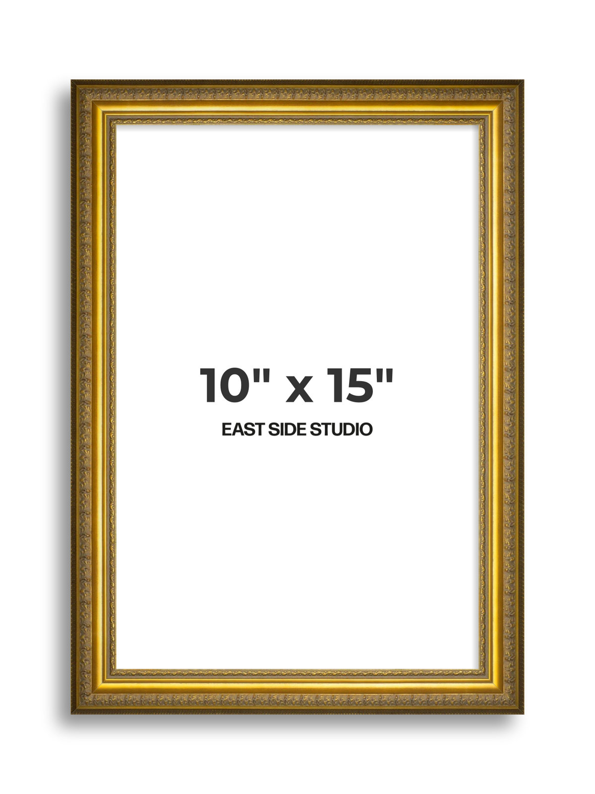 Cavetto Gold 10" x 15" picture frame