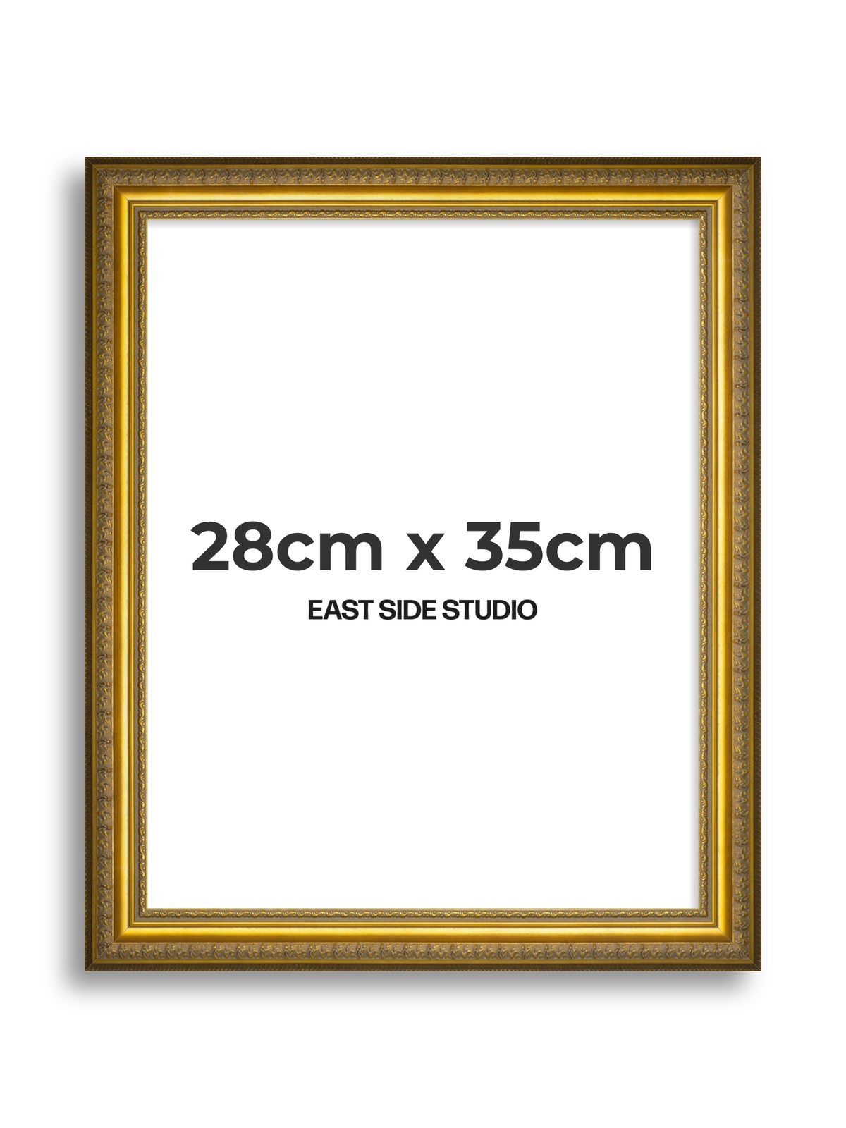 Cavetto Gold 28cm x 35cm picture frame