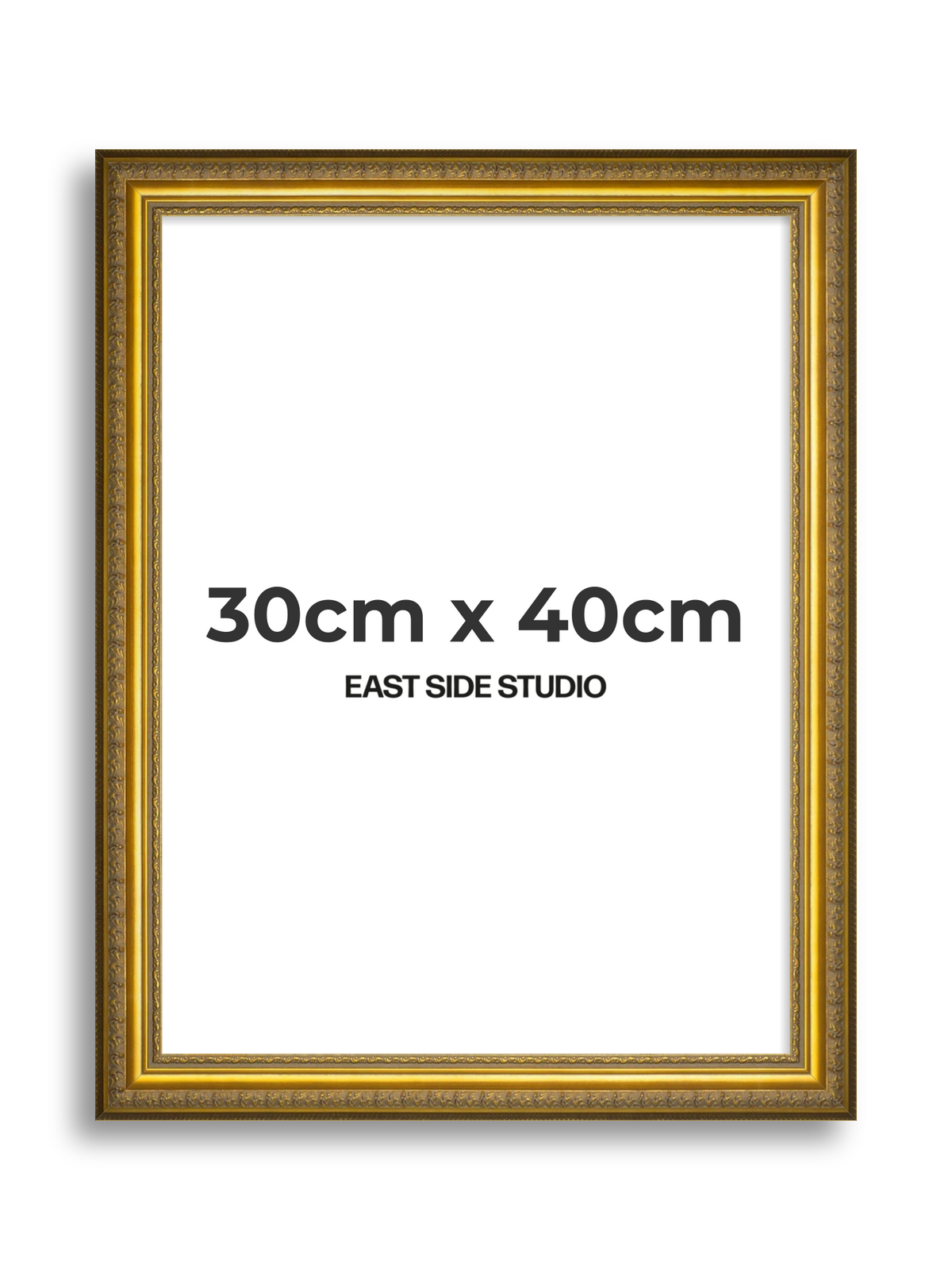 Cavetto Gold 30cm x 40cm picture frame