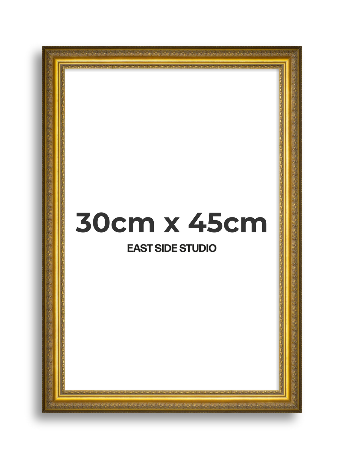 Cavetto Gold 30cm x 45cm picture frame