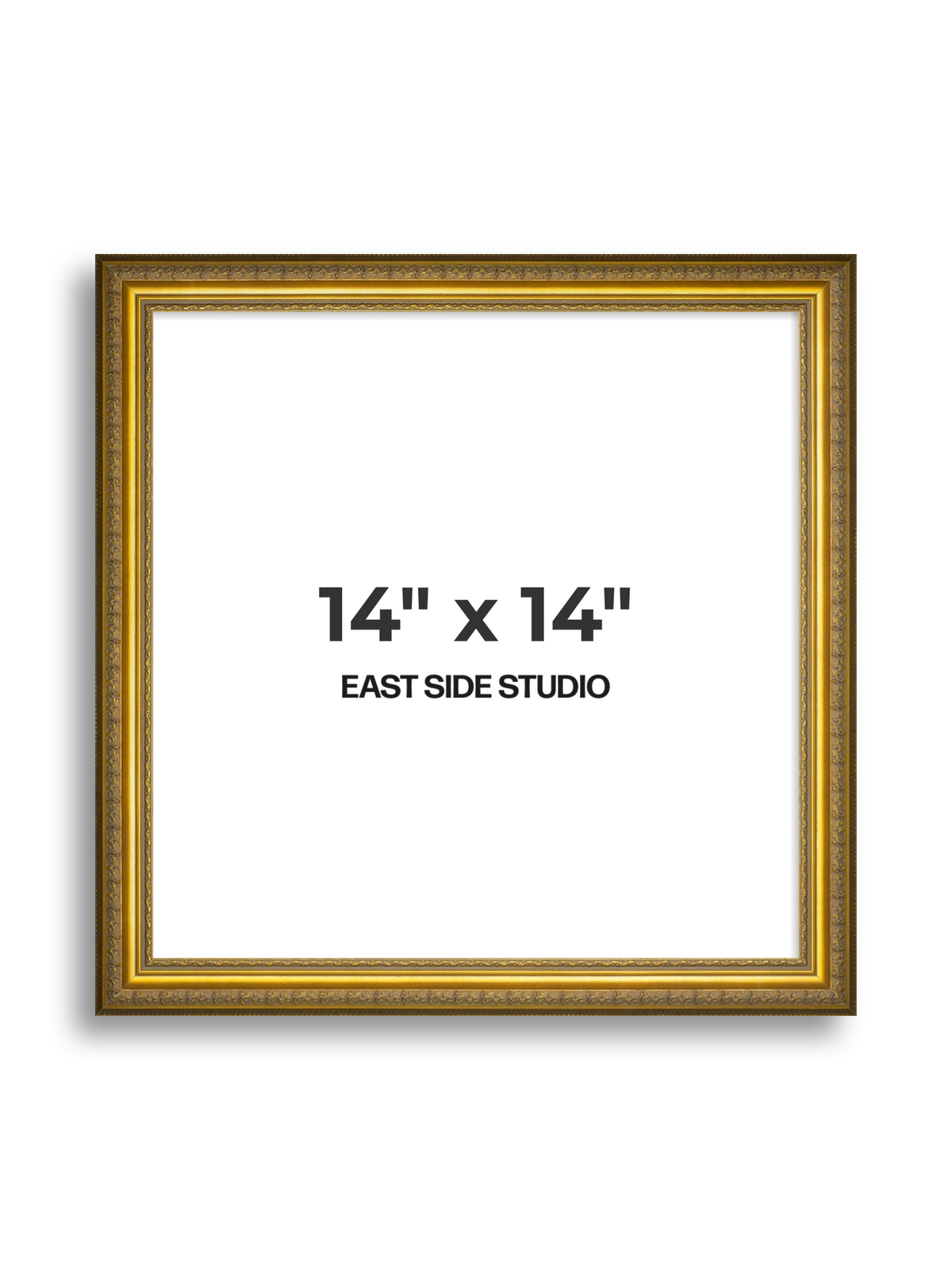 Cavetto Gold 14" x 14" picture frame