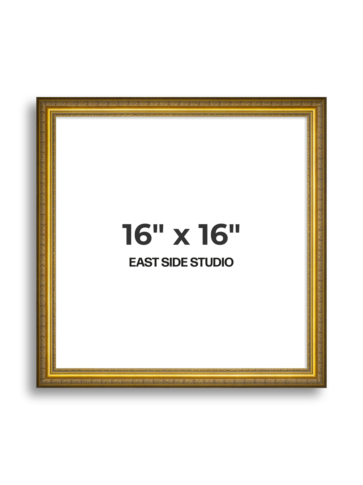 Cavetto Gold 16" x 16" picture frame