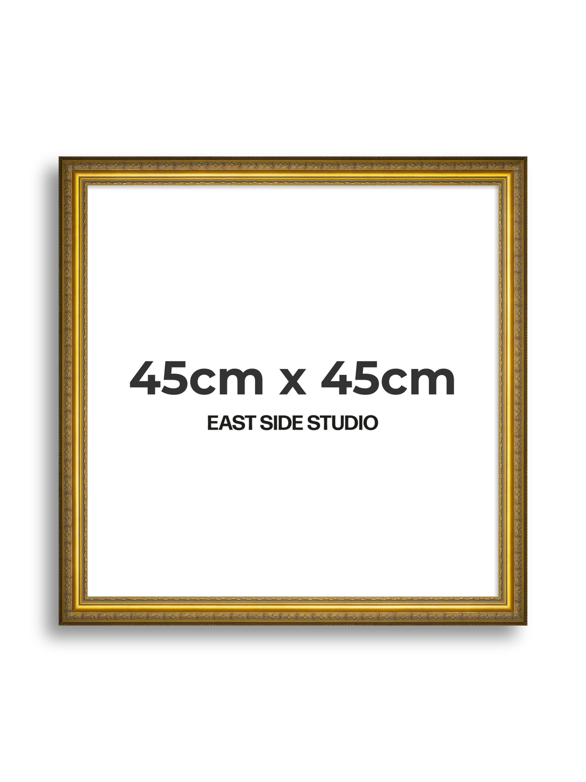 Cavetto Gold 45cm x 45cm picture frame