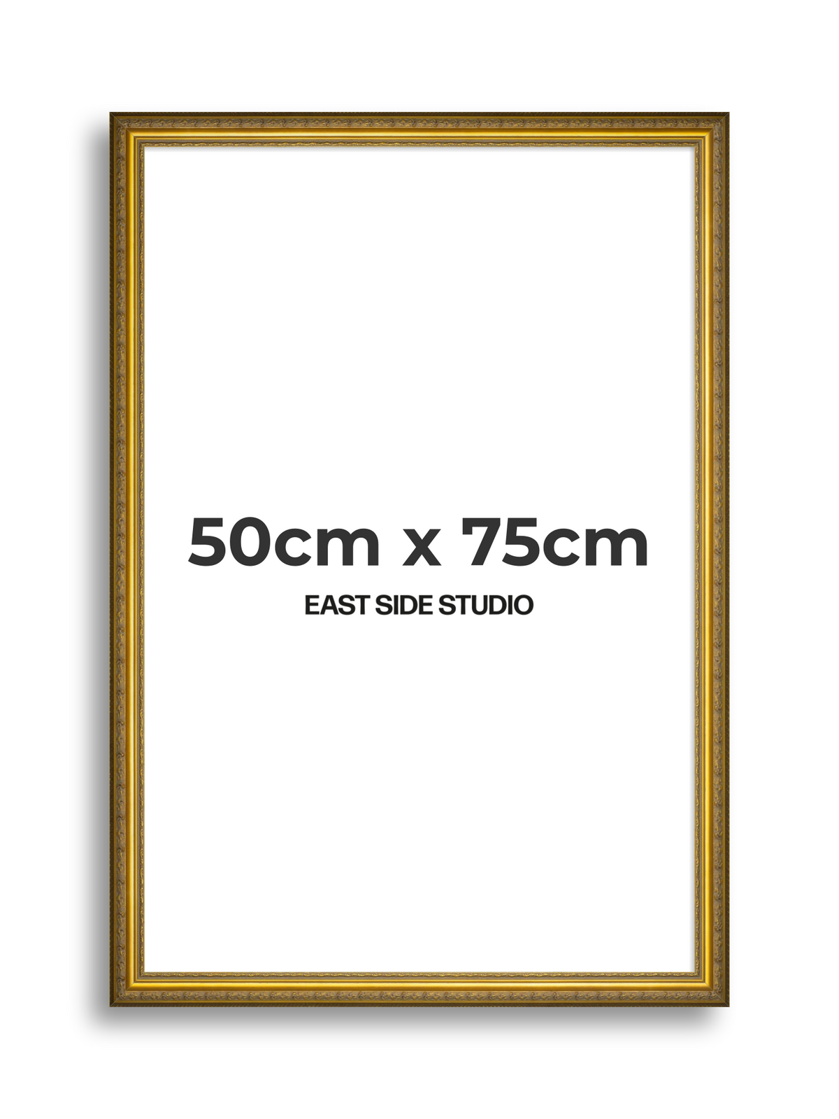 Cavetto Gold 50cm x 75cm picture frame
