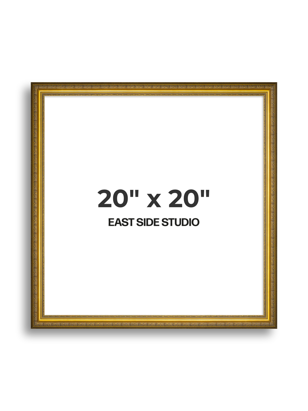 Cavetto Gold 20" x 20" picture frame