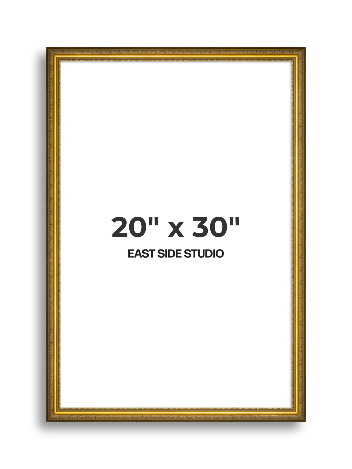 Cavetto Gold 20" x 30" picture frame
