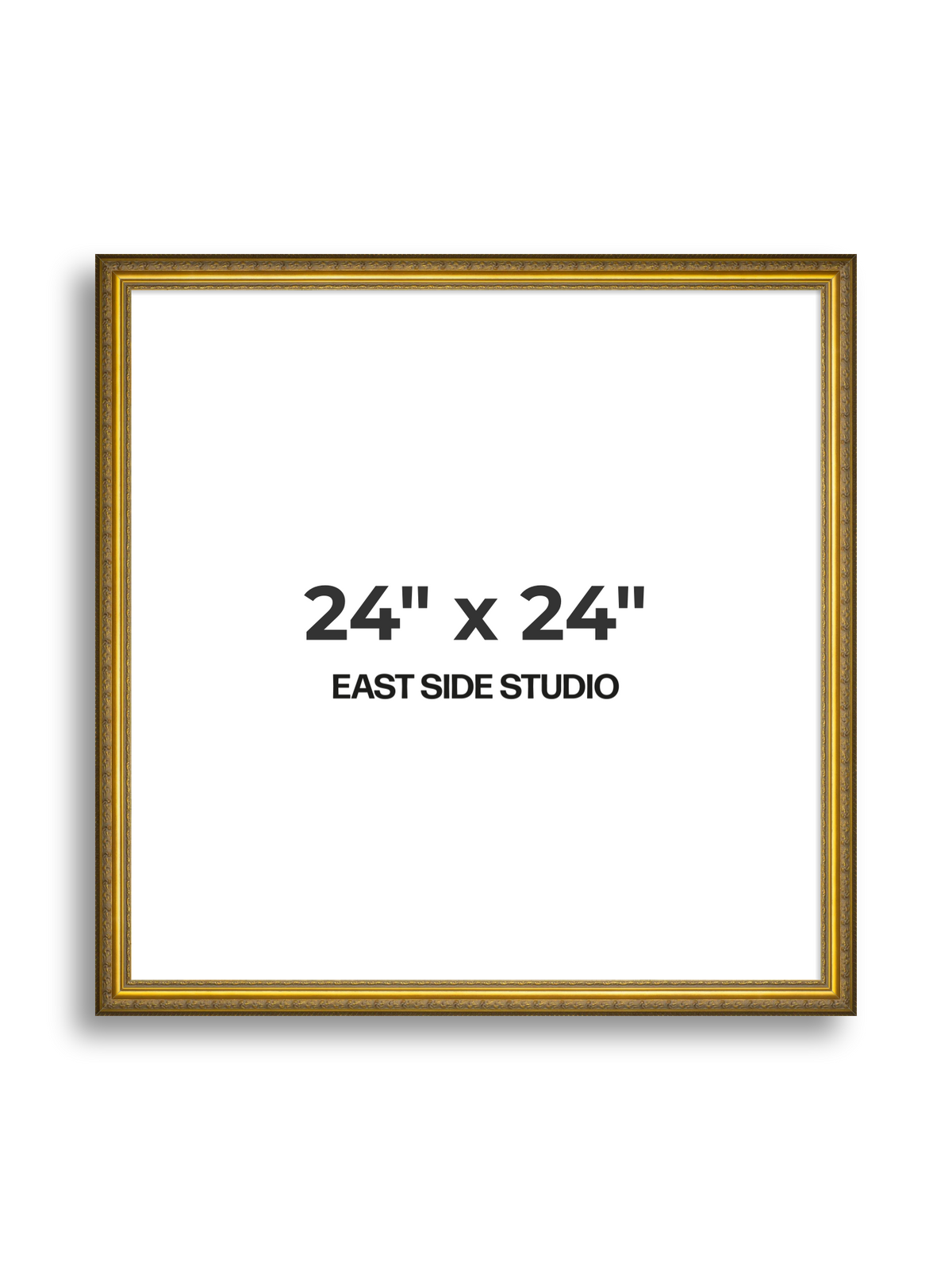 Cavetto Gold 24" x 24" picture frame