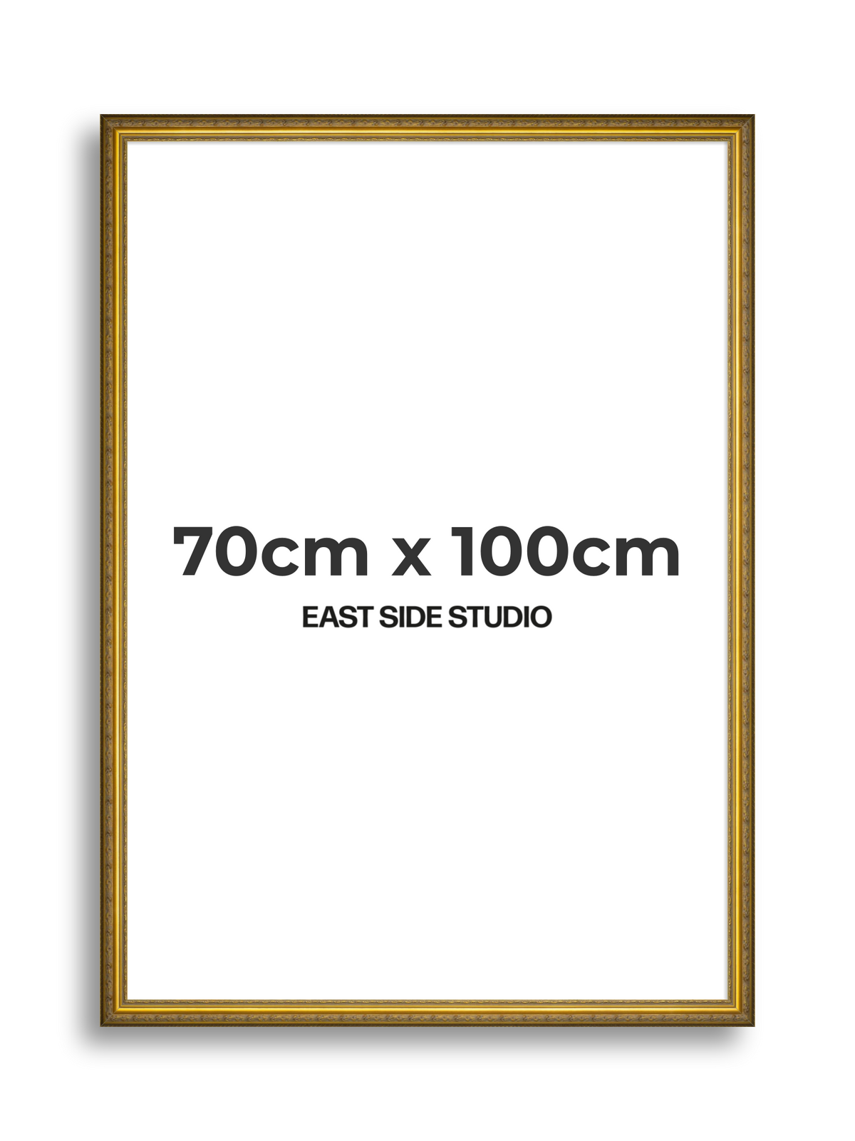 Cavetto Gold 70cm x 100cm picture frame