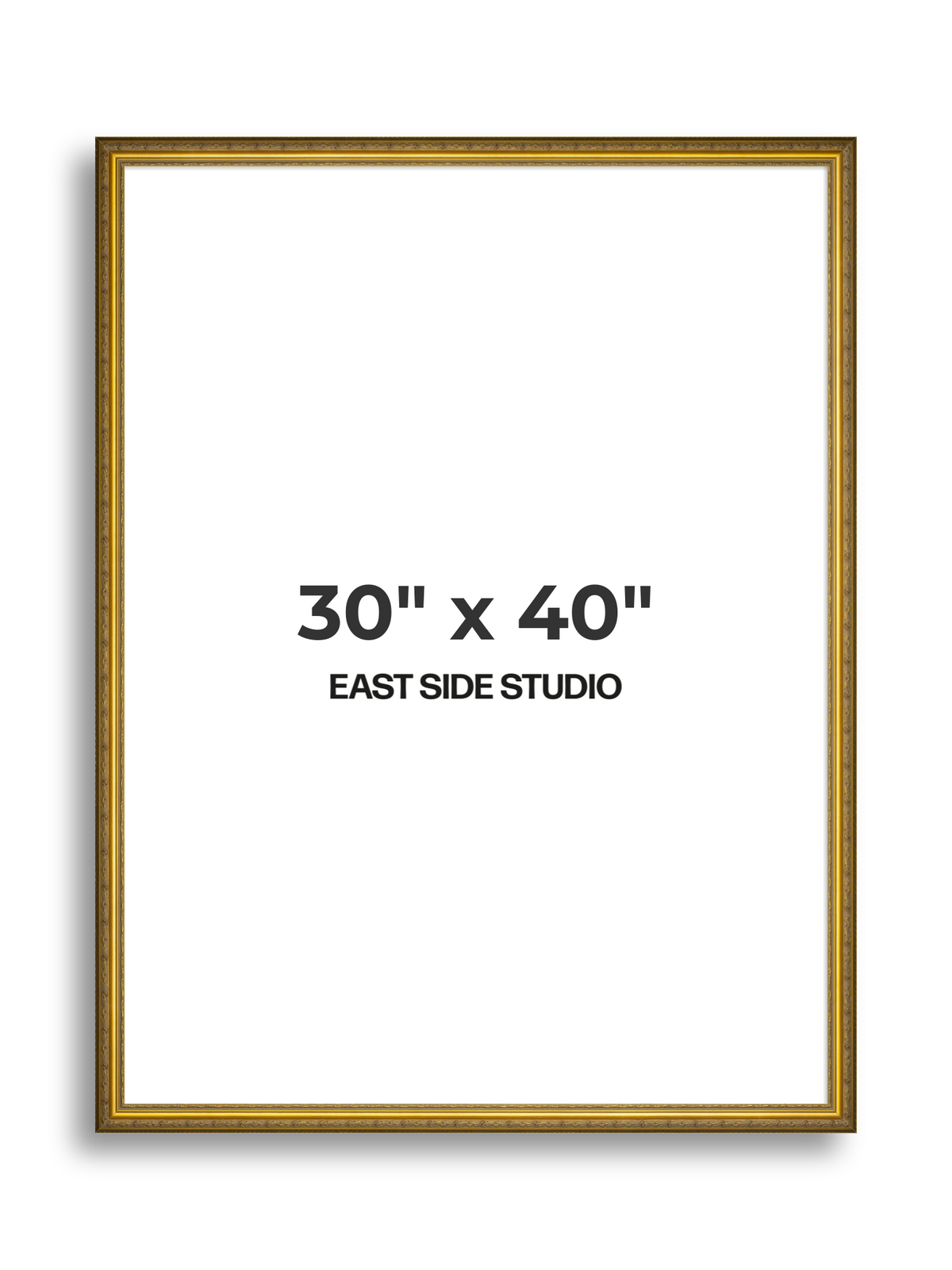 Cavetto Gold 30" x 40" picture frame