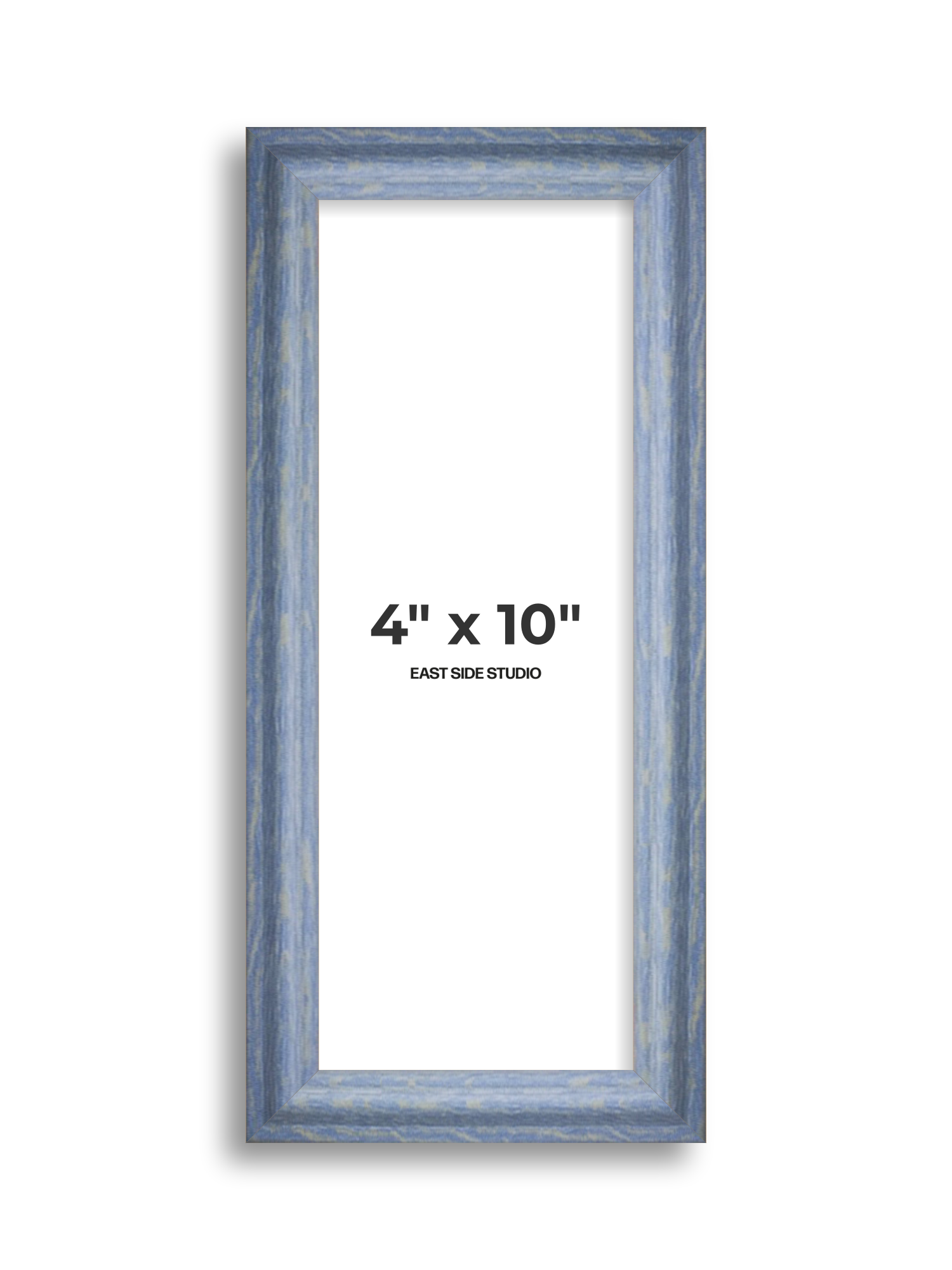 Ocean Blue 4" x 10" picture frame