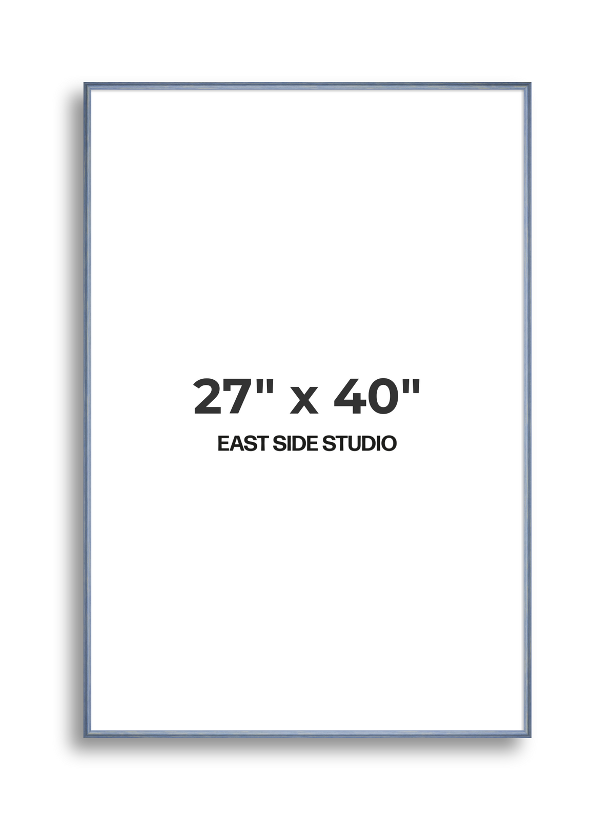 Ocean Blue 27" x 40" picture frame