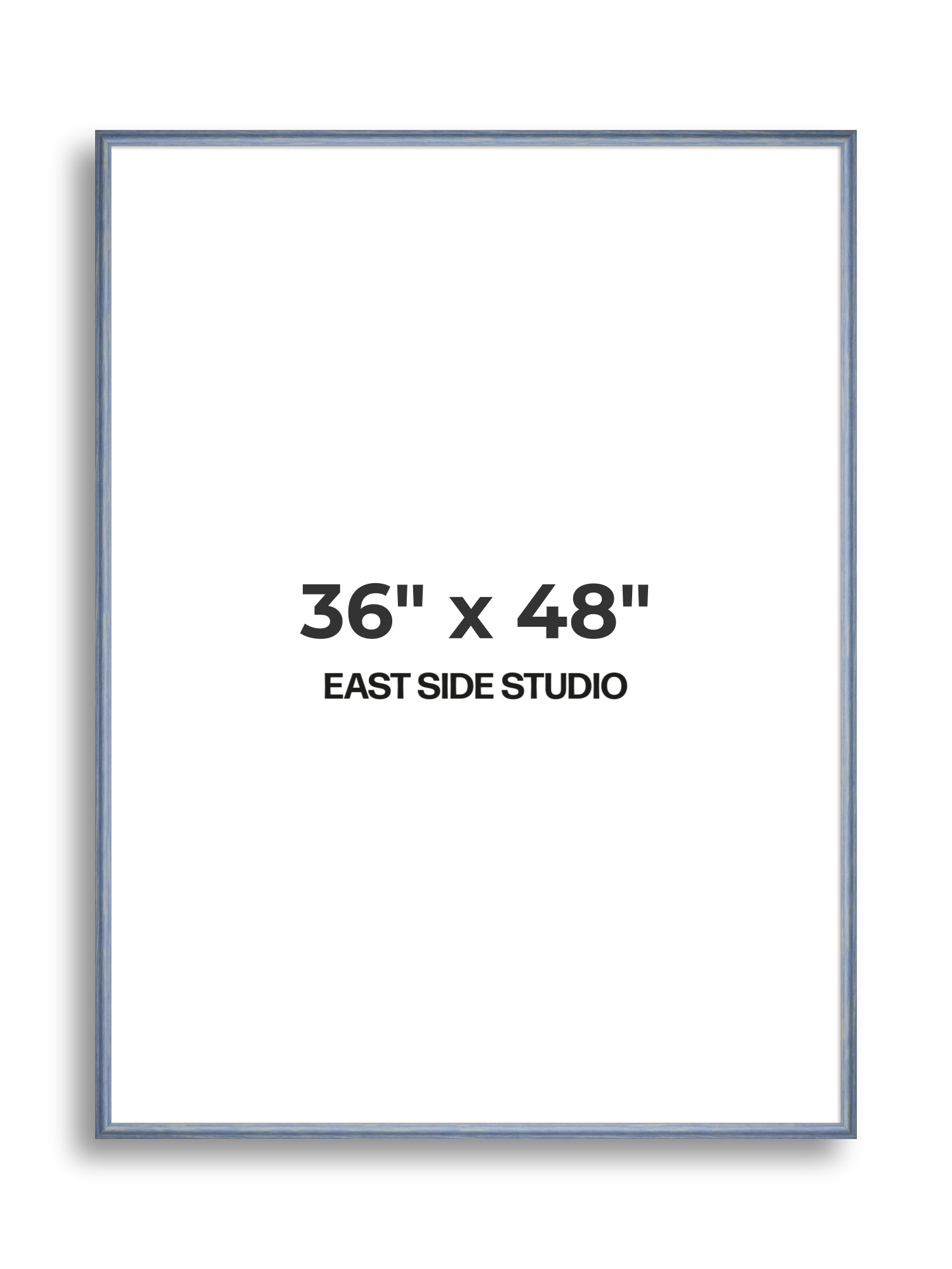 Ocean Blue 36" x 48" picture frame