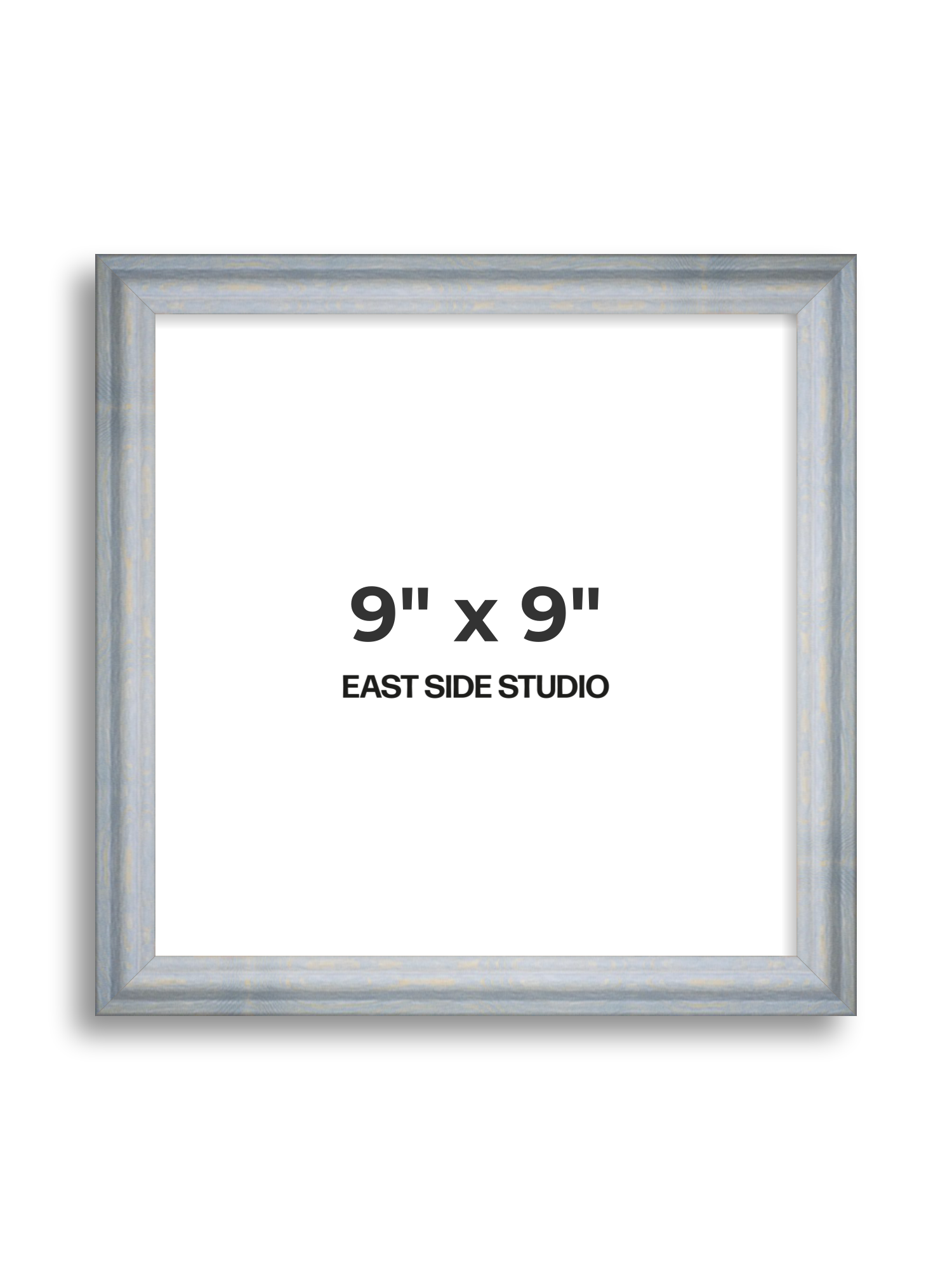 Sky Blue 9" x 9" picture frame