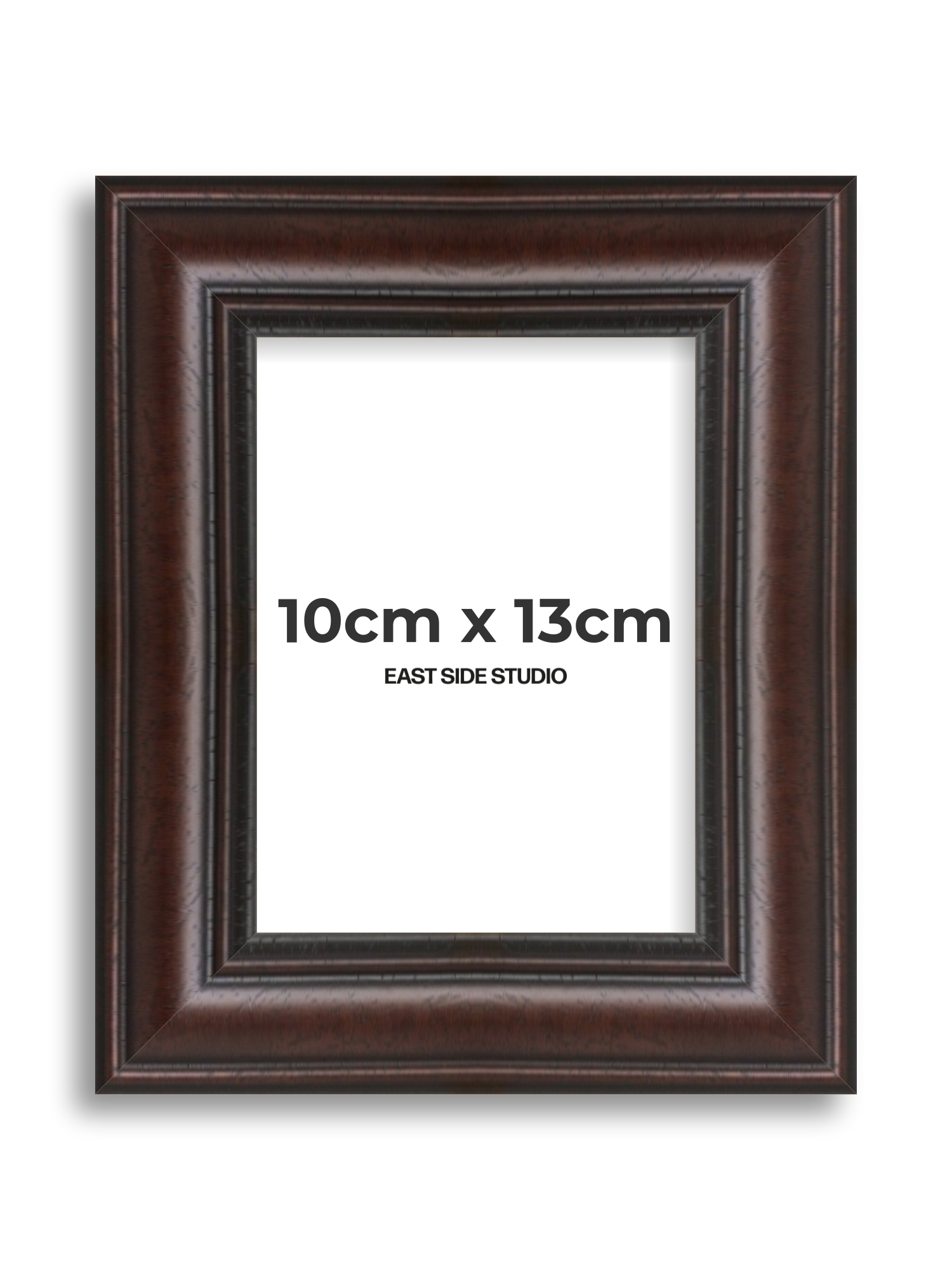 Antique Mahogany 10cm x 13cm picture frame