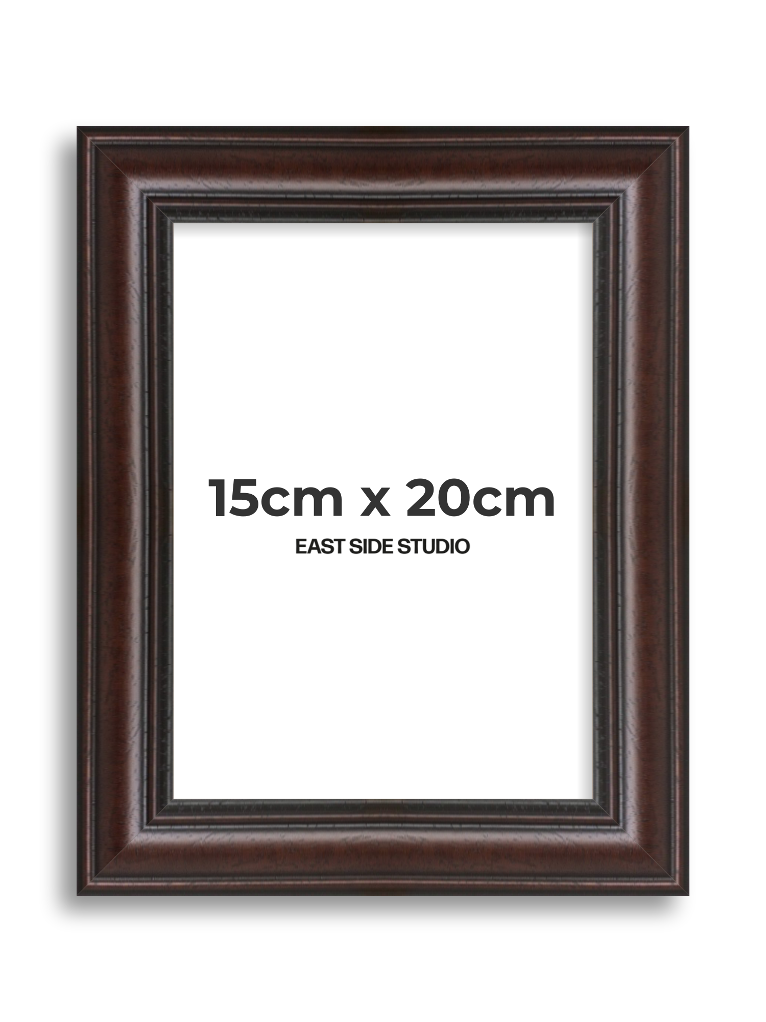 Antique Mahogany 15cm x 20cm picture frame