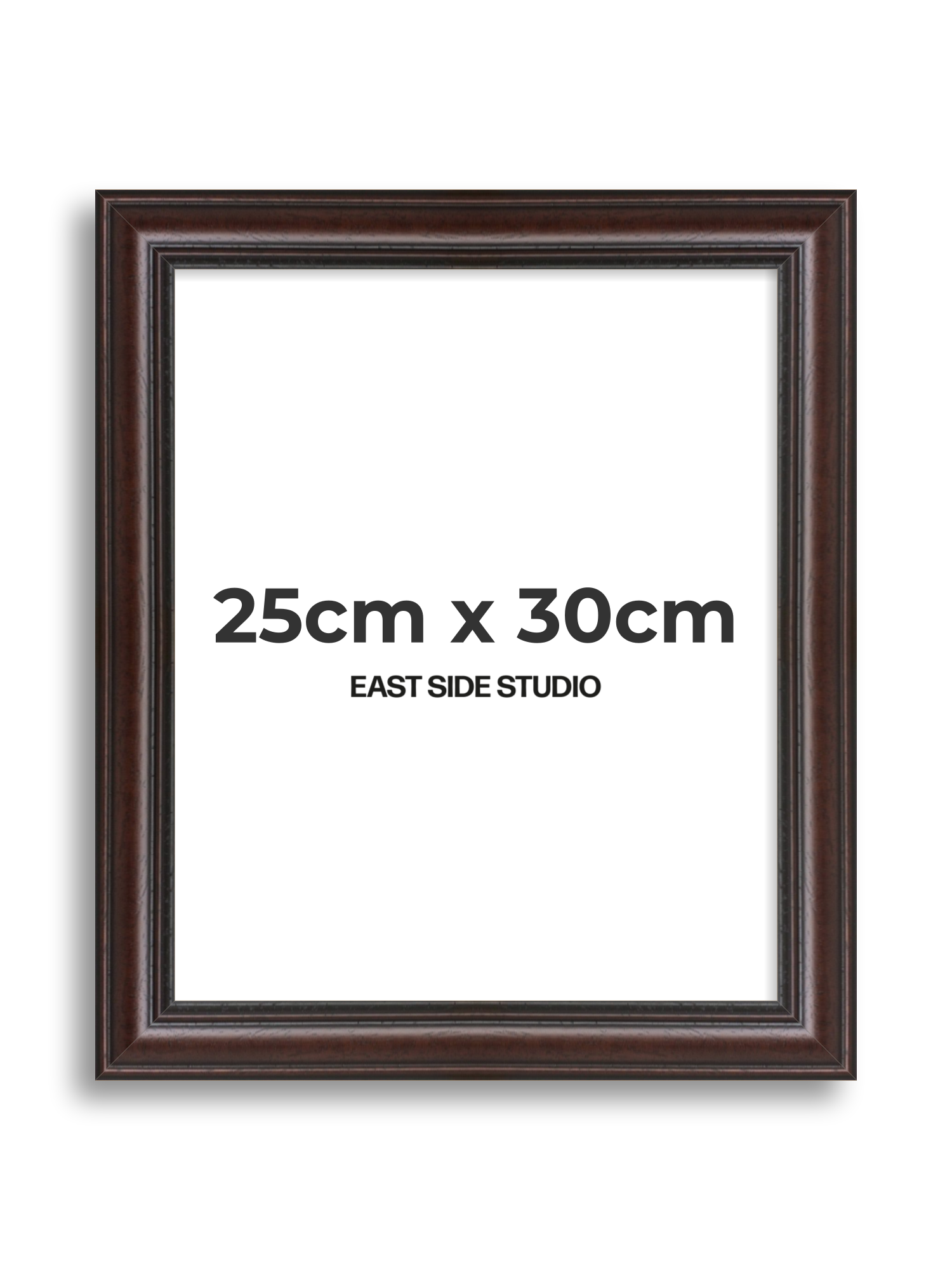 Antique Mahogany 25cm x 30cm picture frame