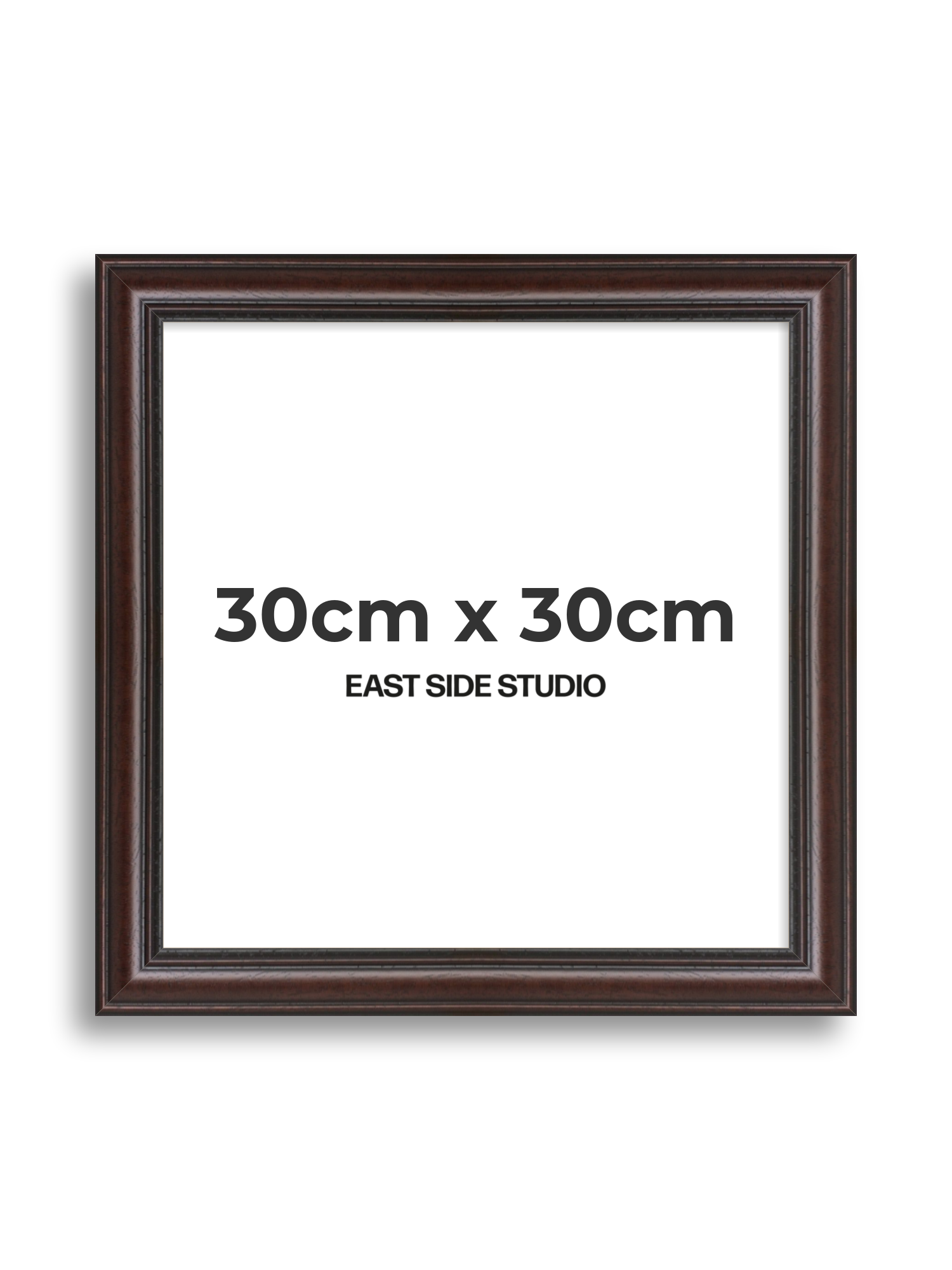 Antique Mahogany 30cm x 30cm picture frame