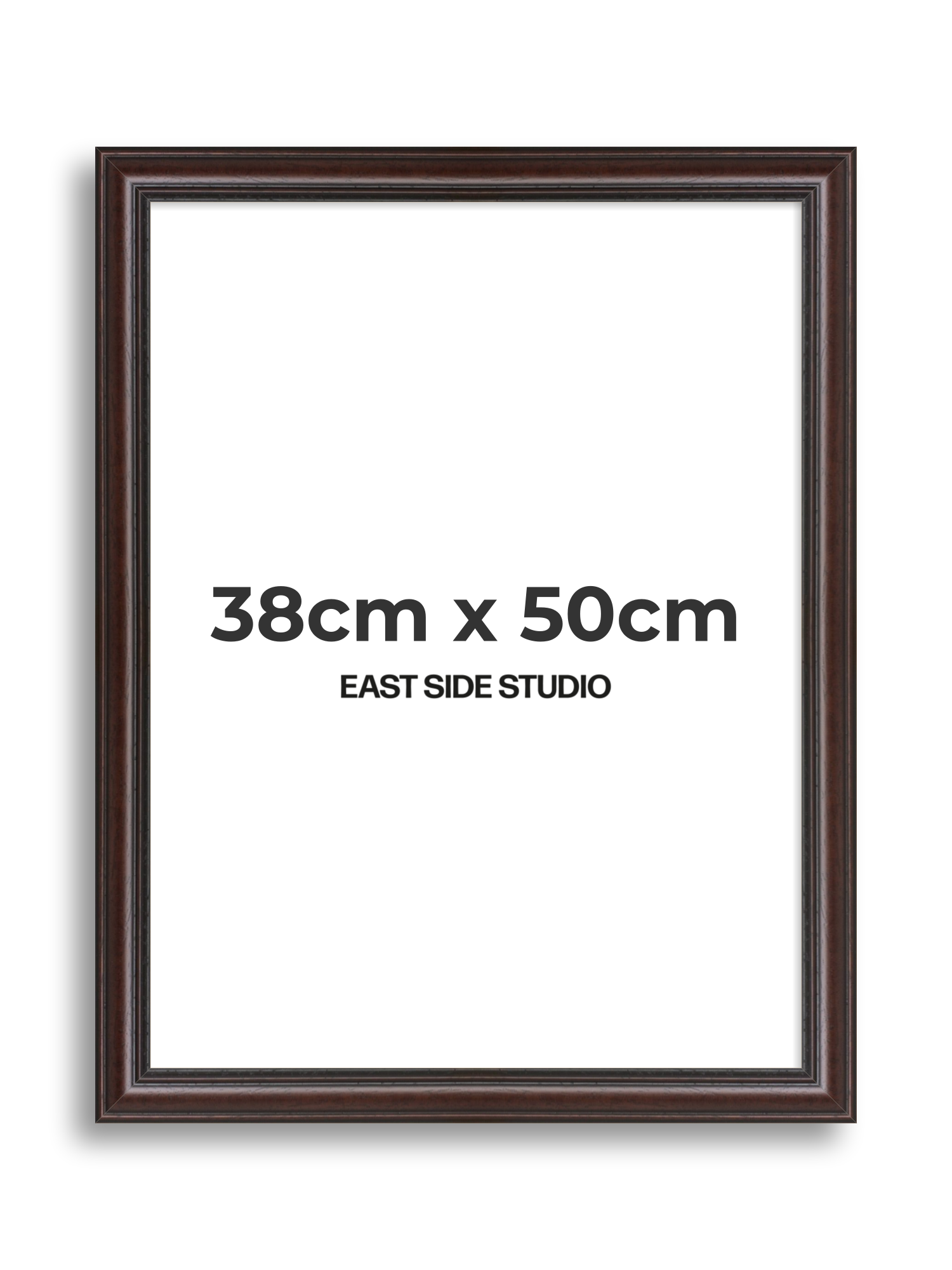 Antique Mahogany 38cm x 50cm picture frame