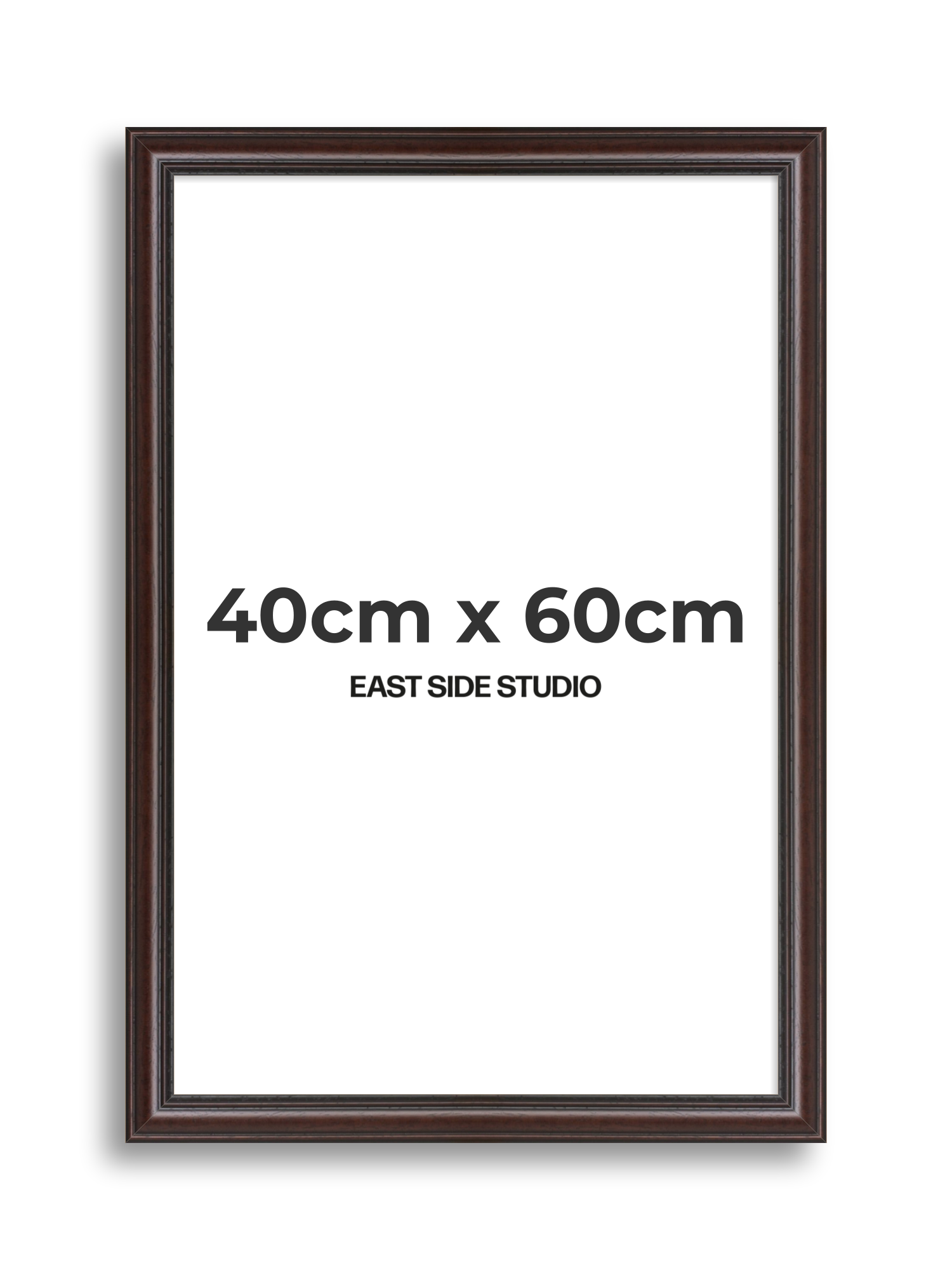 Antique Mahogany 40cm x 60cm picture frame