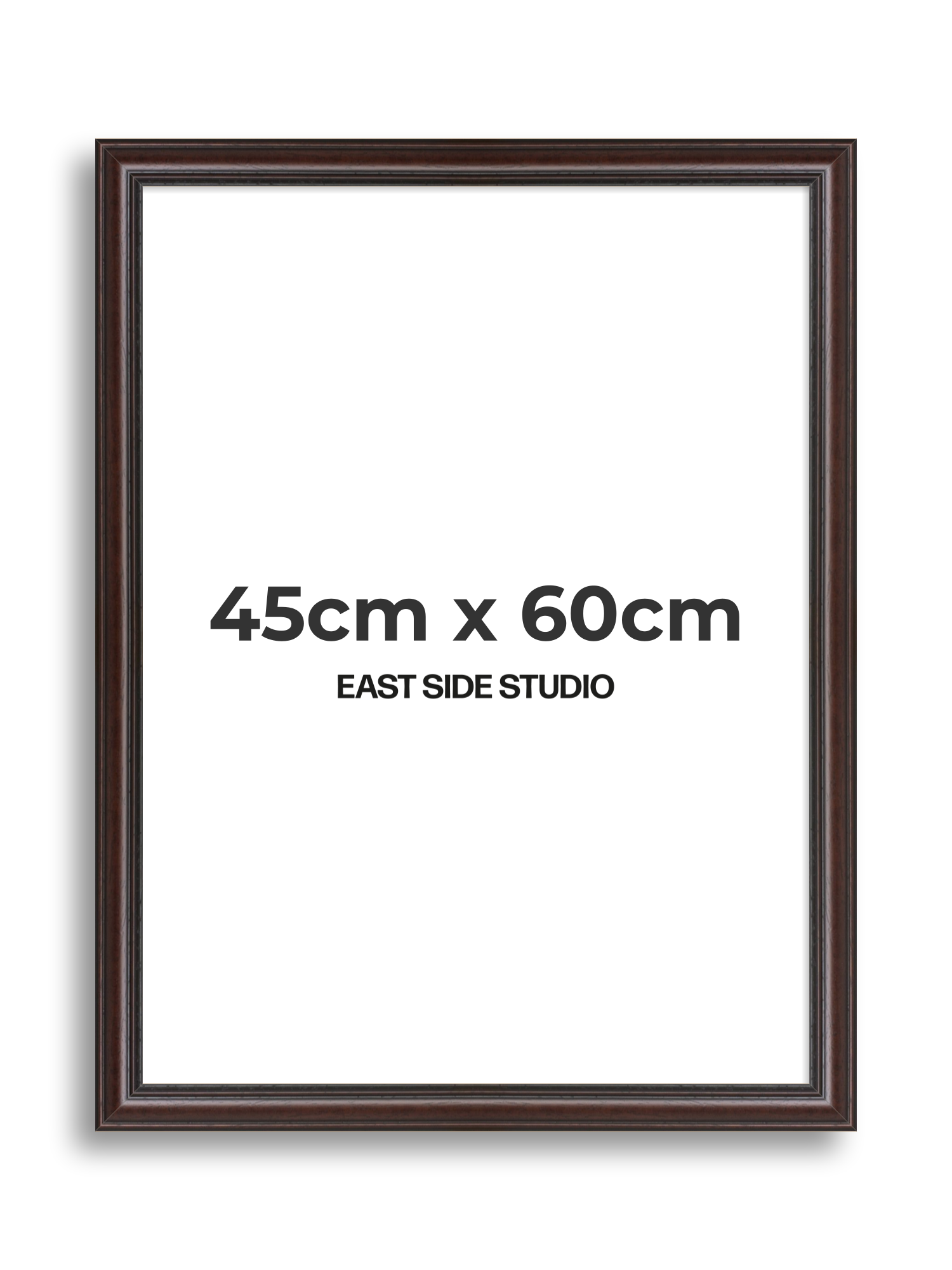 Antique Mahogany 45cm x 60cm picture frame