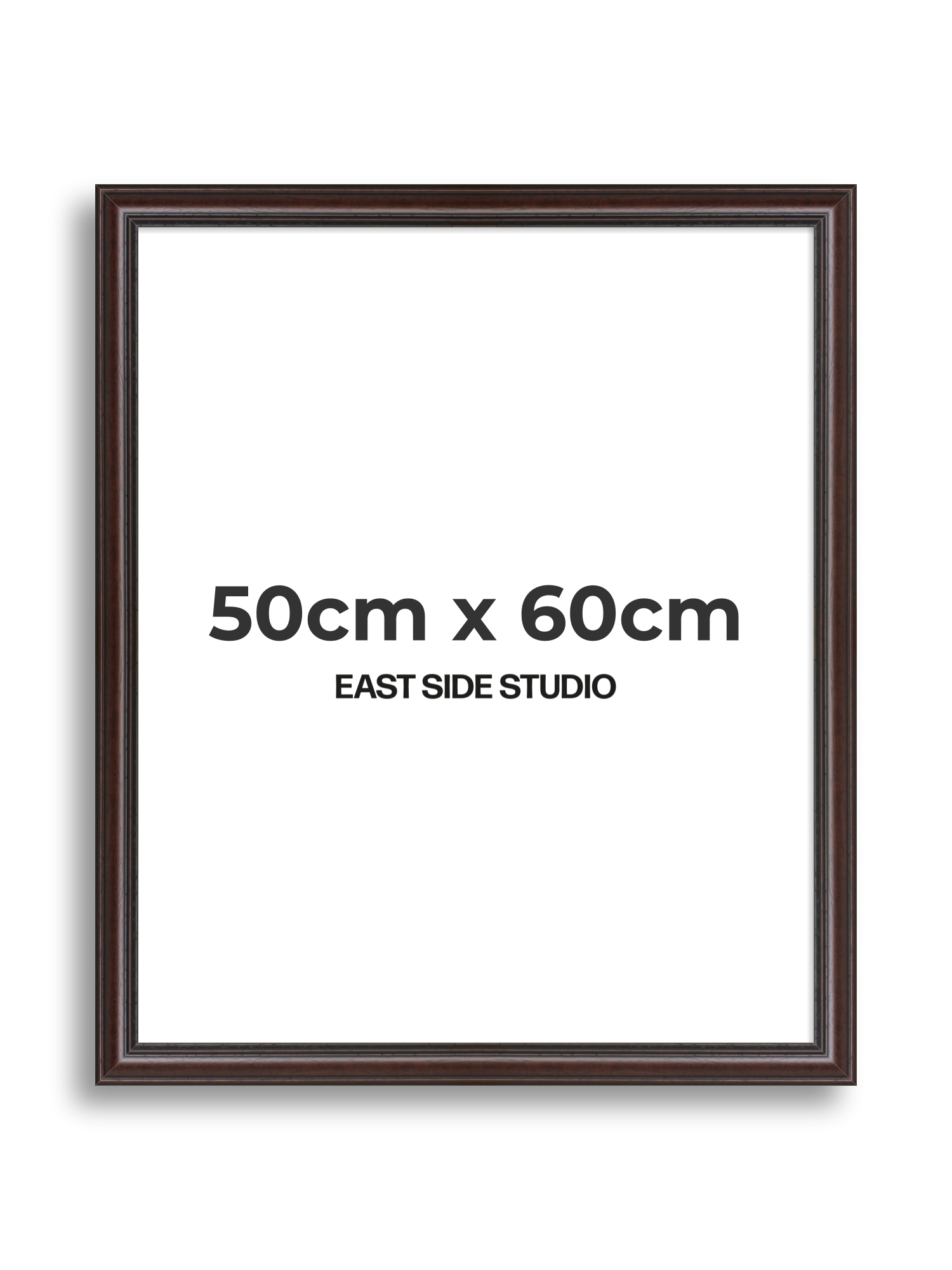 Antique Mahogany 50cm x 60cm picture frame