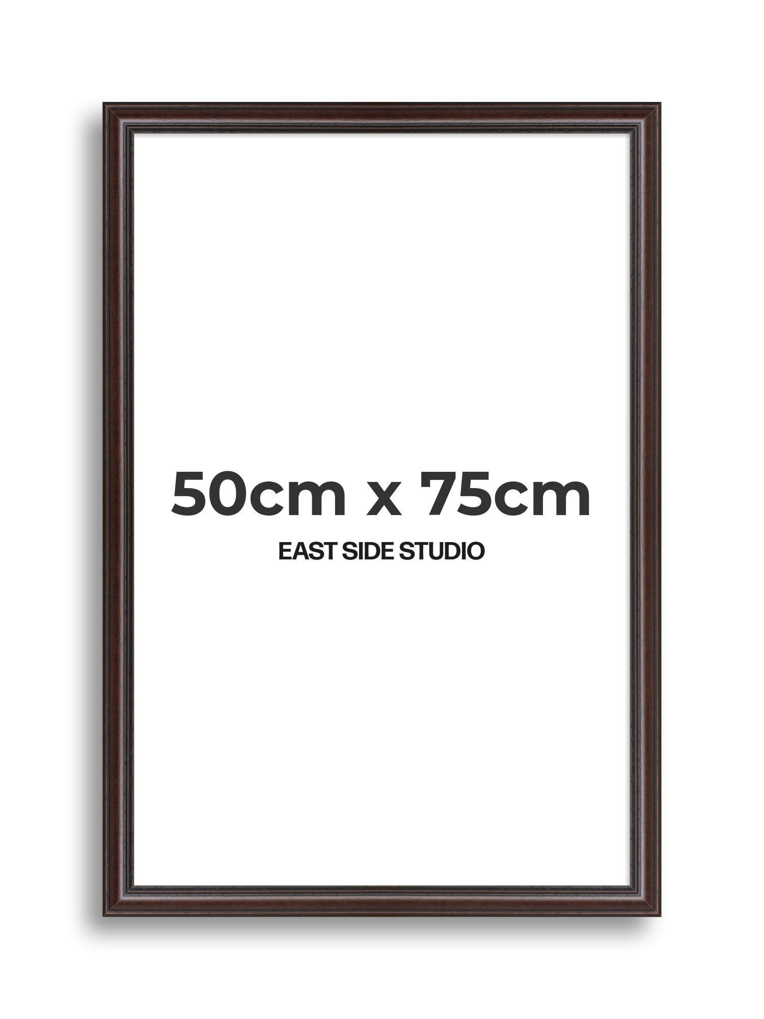 Antique Mahogany 50cm x 75cm picture frame