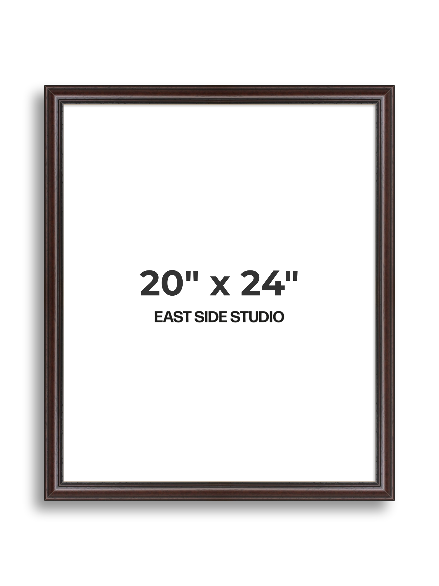 Antique Mahogany 20" x 24" picture frame