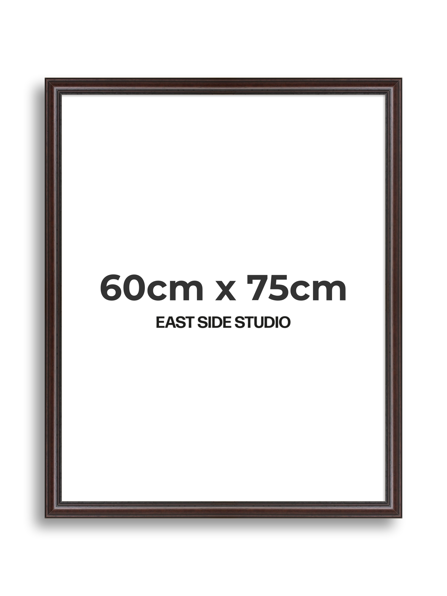 Antique Mahogany 60cm x 75cm picture frame