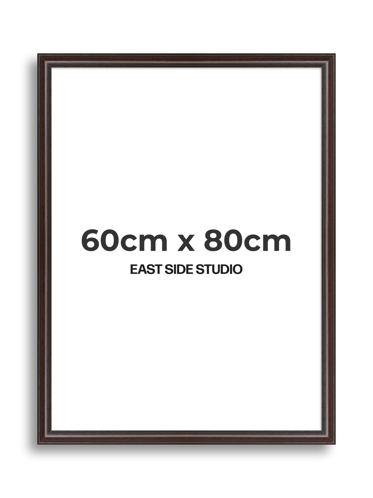 Antique Mahogany 60cm x 80cm picture frame