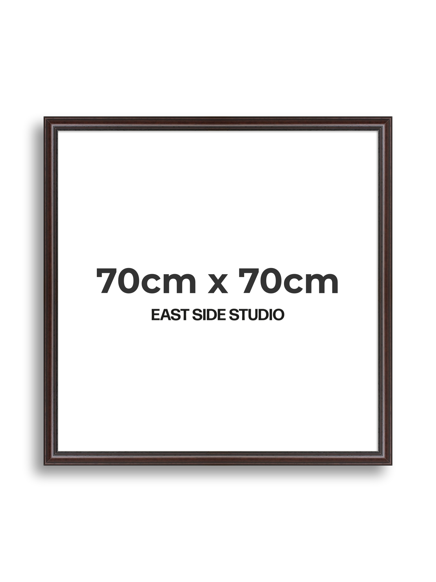 Antique Mahogany 70cm x 70cm picture frame
