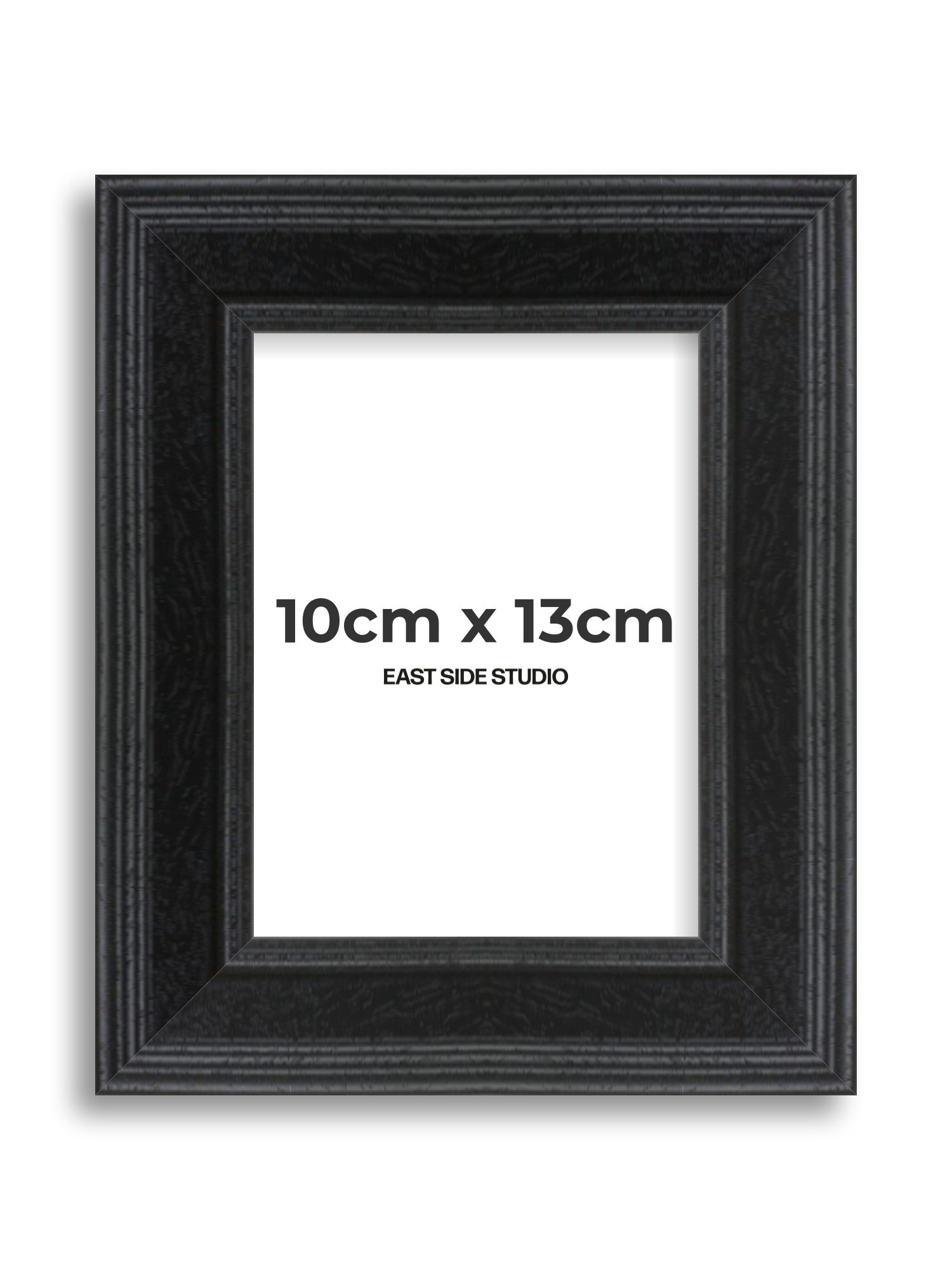 Black Grain 10cm x 13cm picture frame