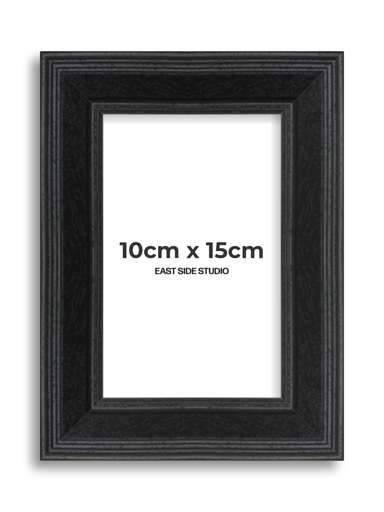 Black Grain 10cm x 15cm picture frame