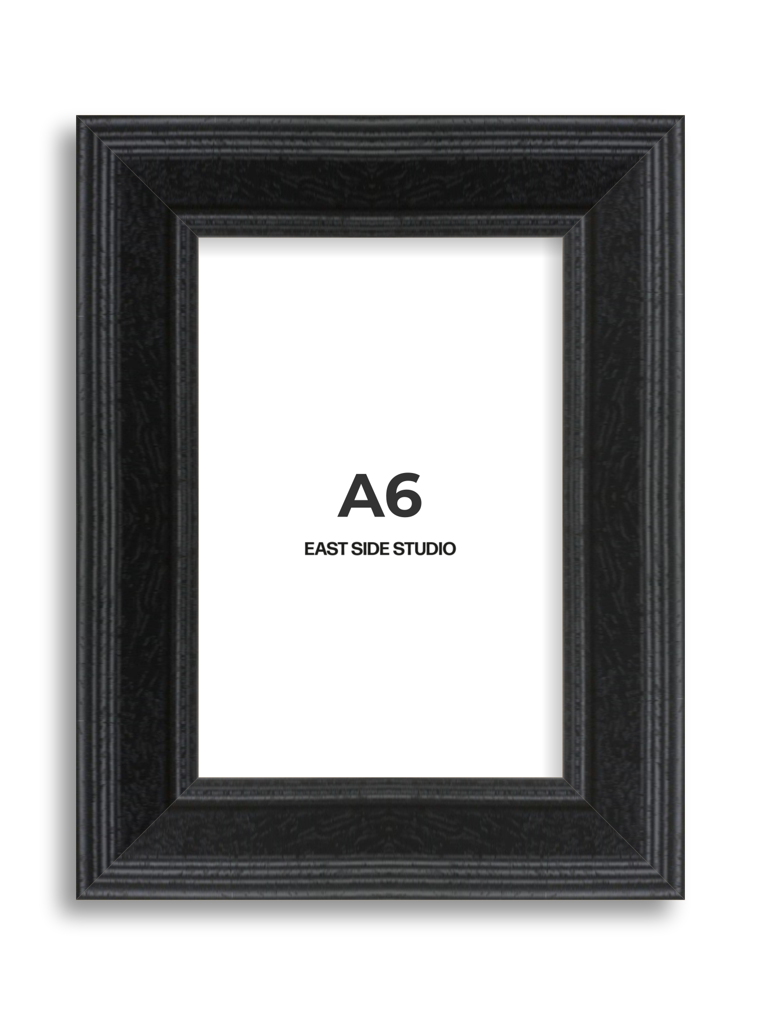 Black Grain A6 picture frame