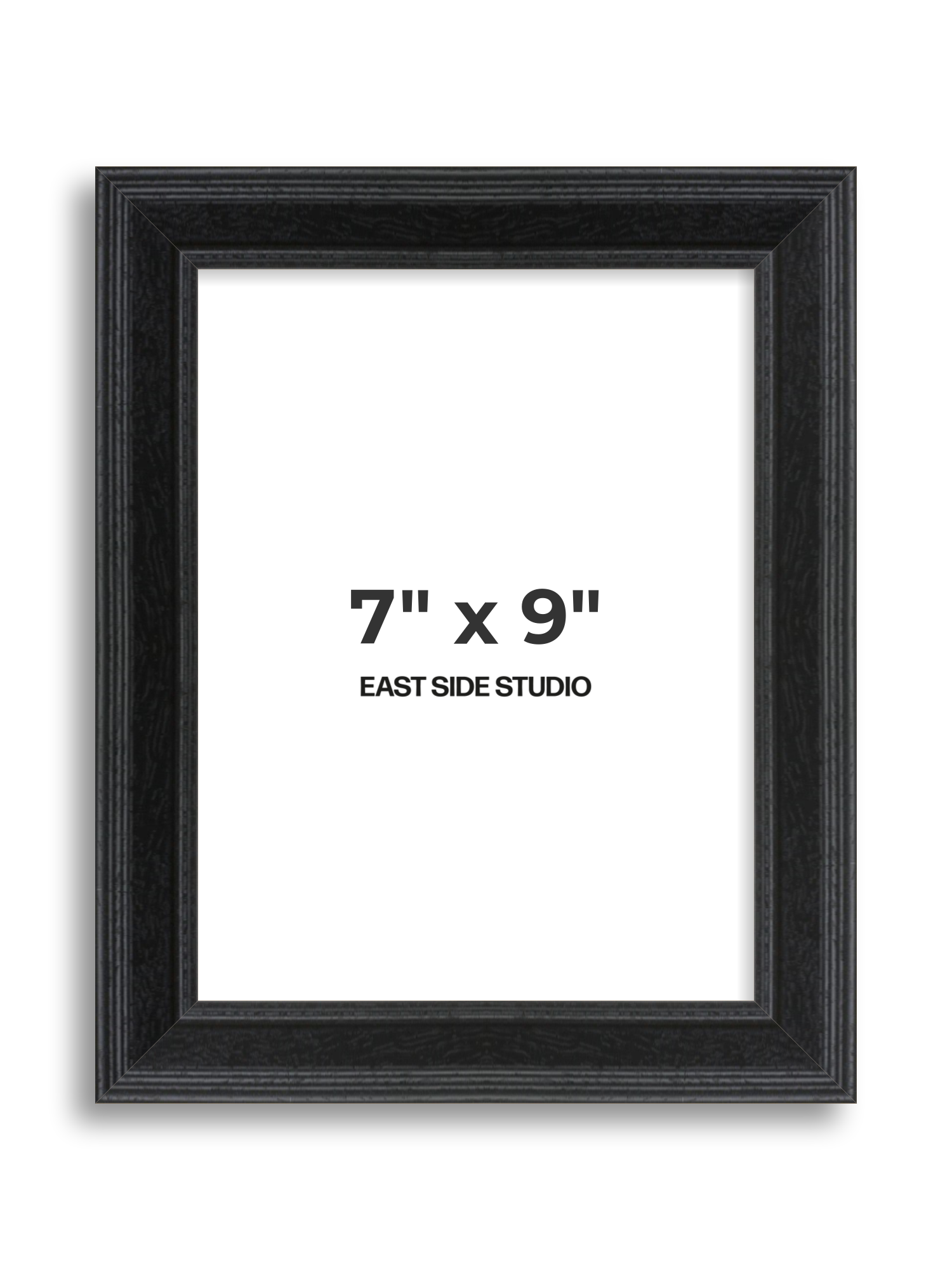 Black Grain 7" x 9" picture frame