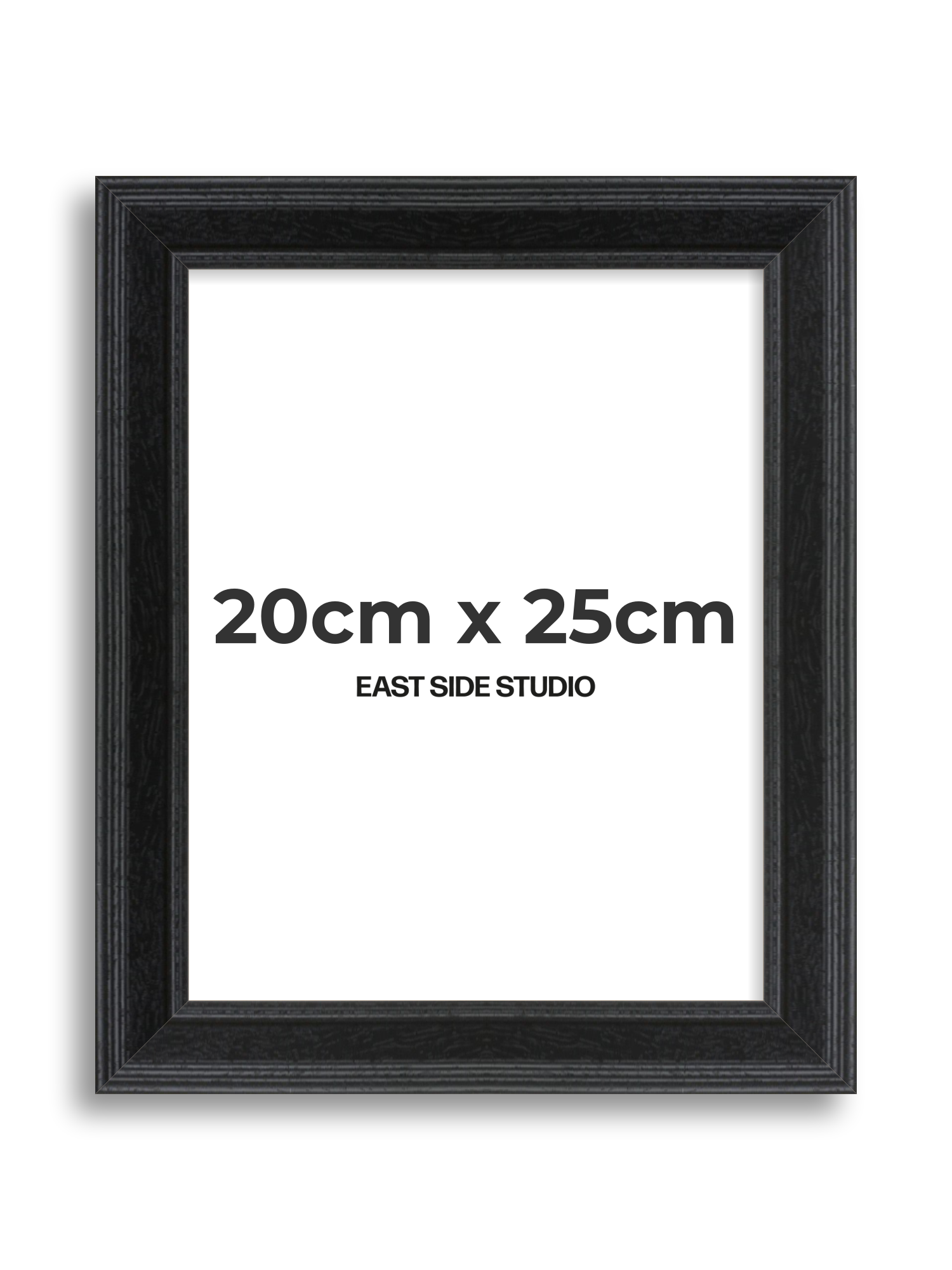 Black Grain 20cm x 25cm picture frame