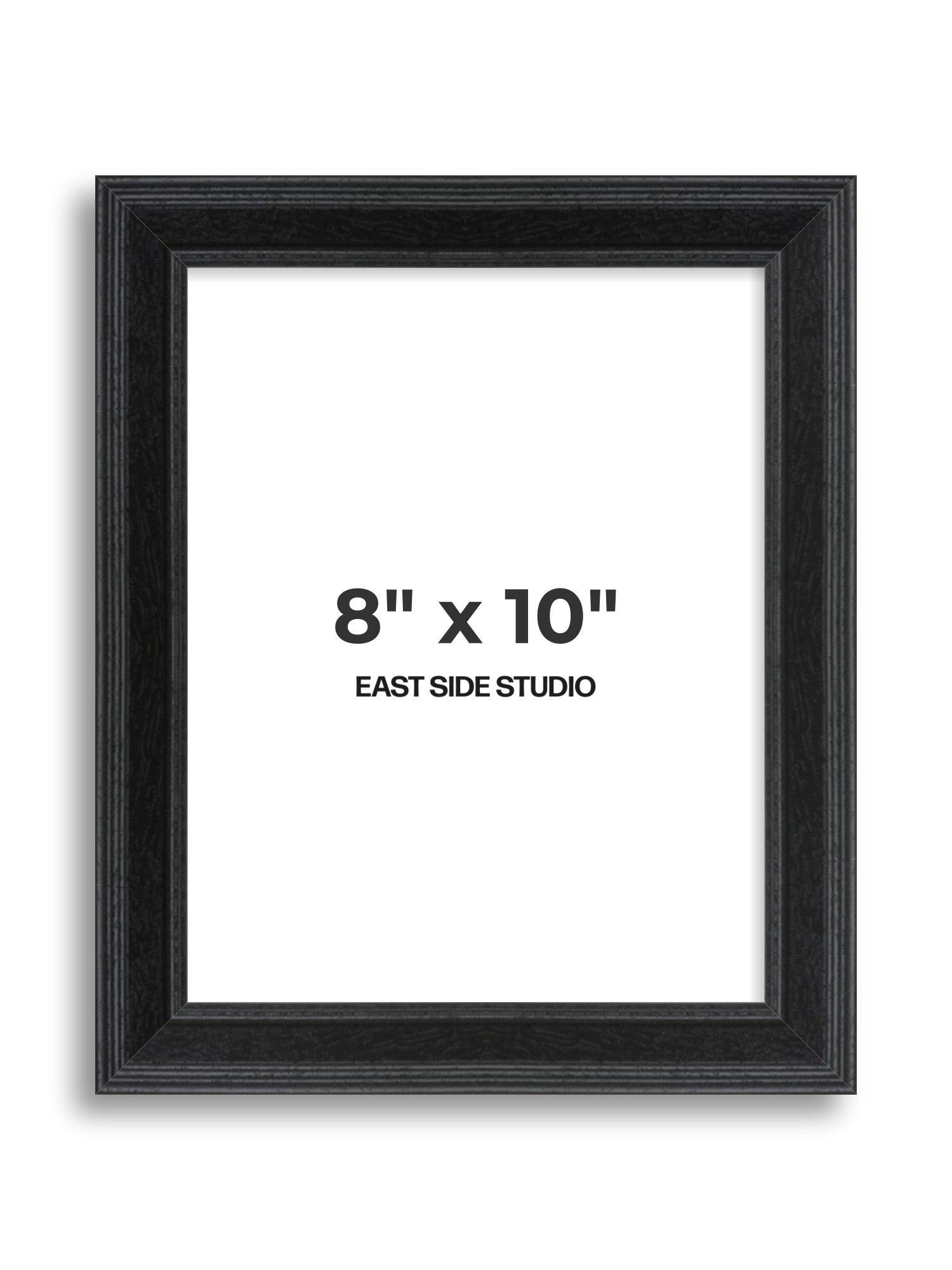 Black Grain 8" x 10" picture frame