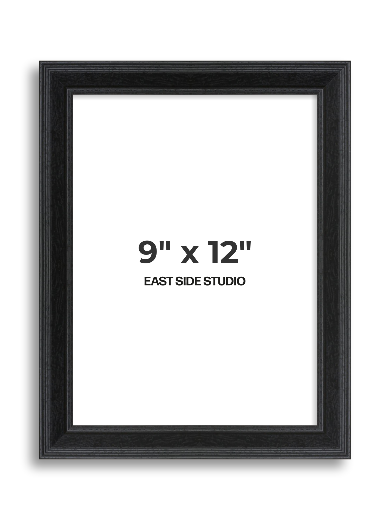 Black Grain 9" x 12" picture frame