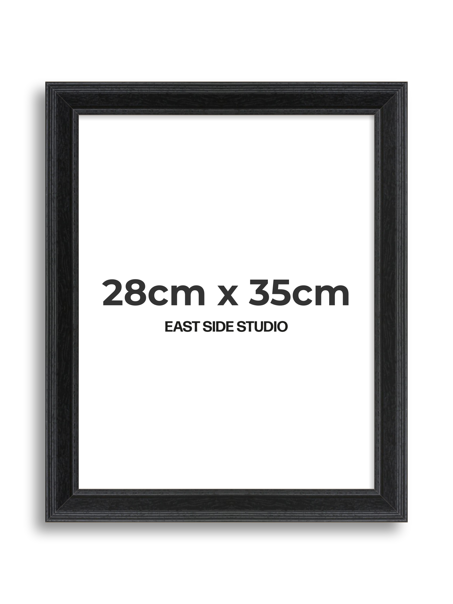 Black Grain 28cm x 35cm picture frame