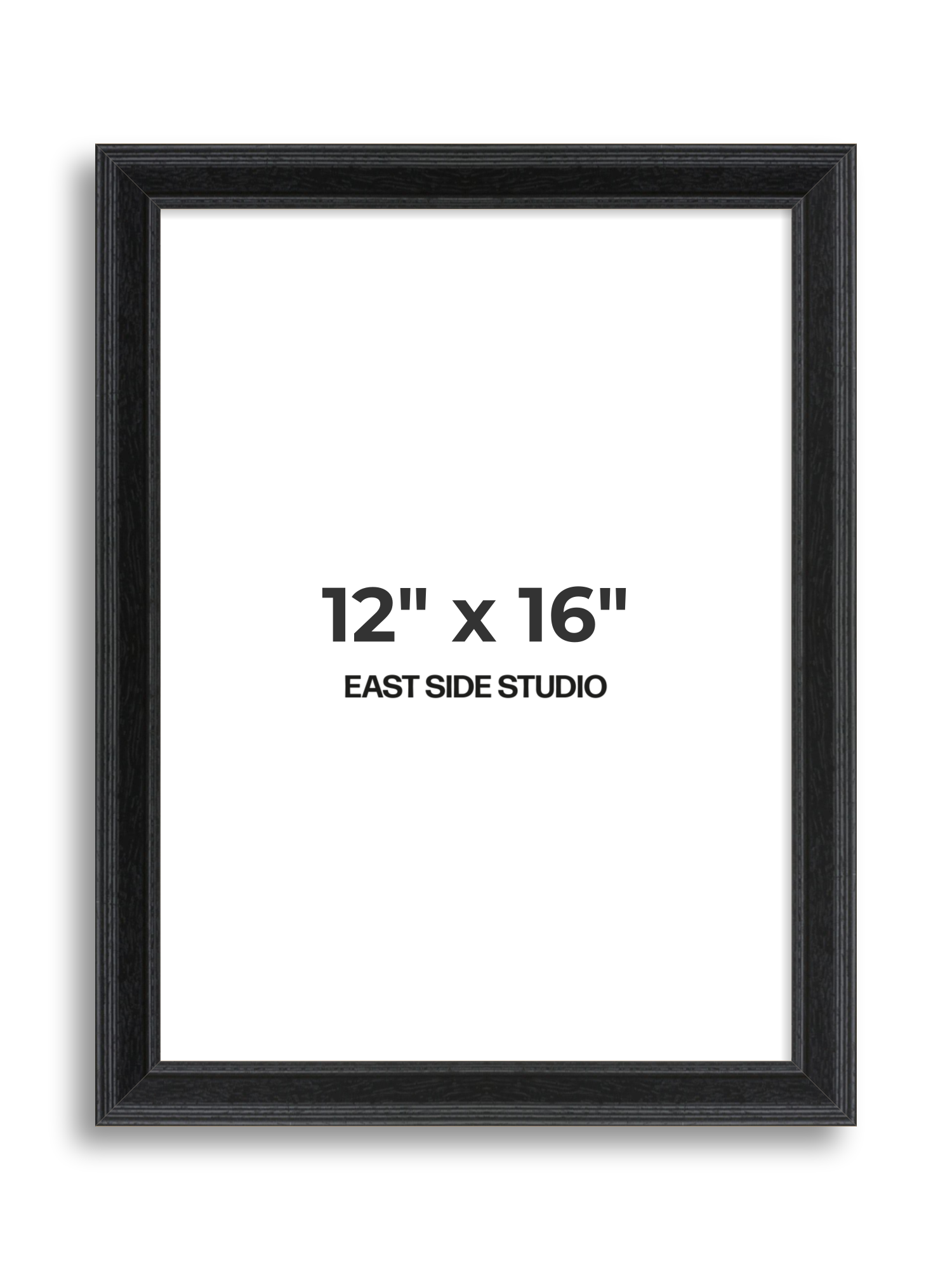 Black Grain 12" x 16" picture frame