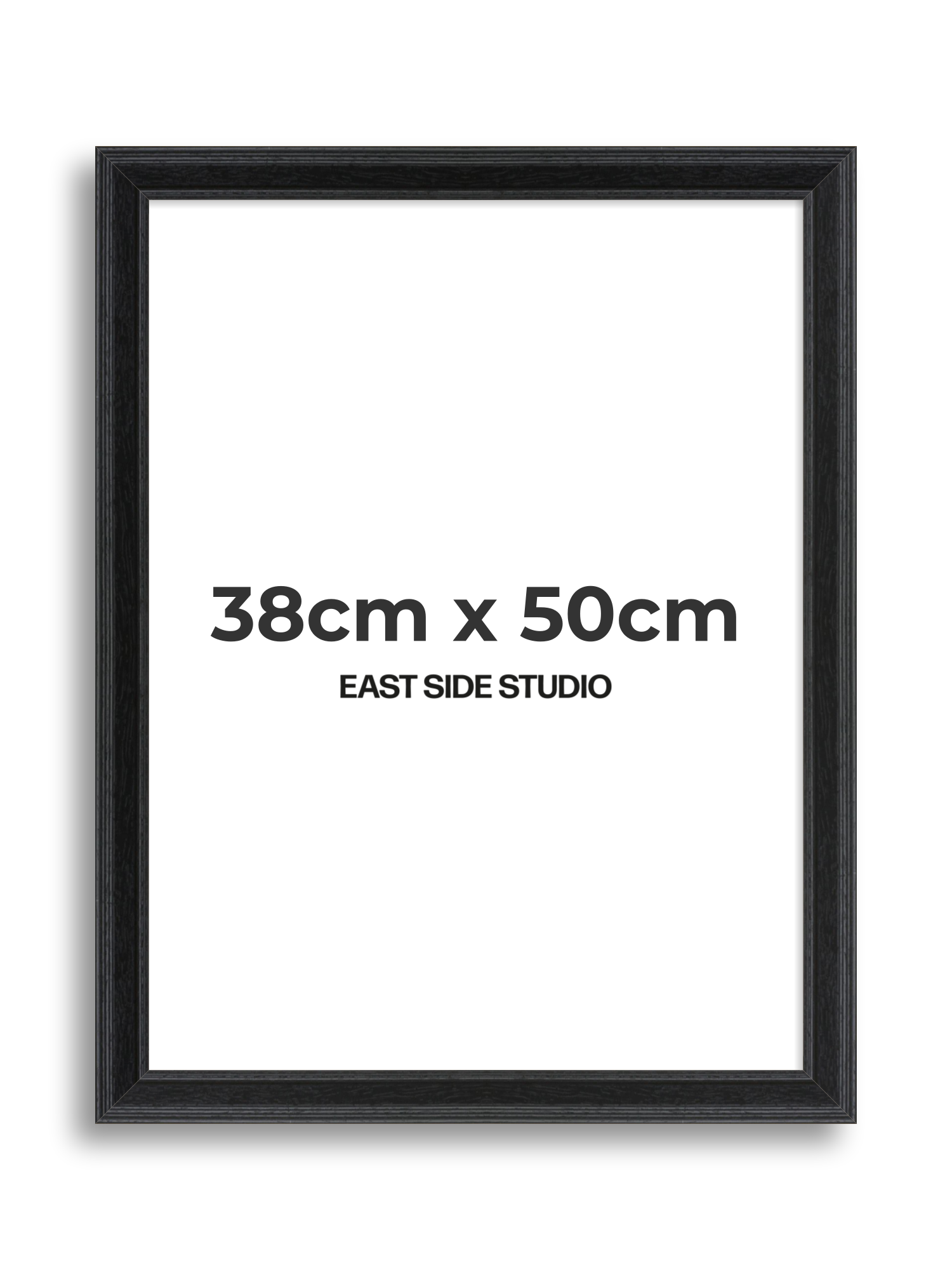 Black Grain 38cm x 50cm picture frame