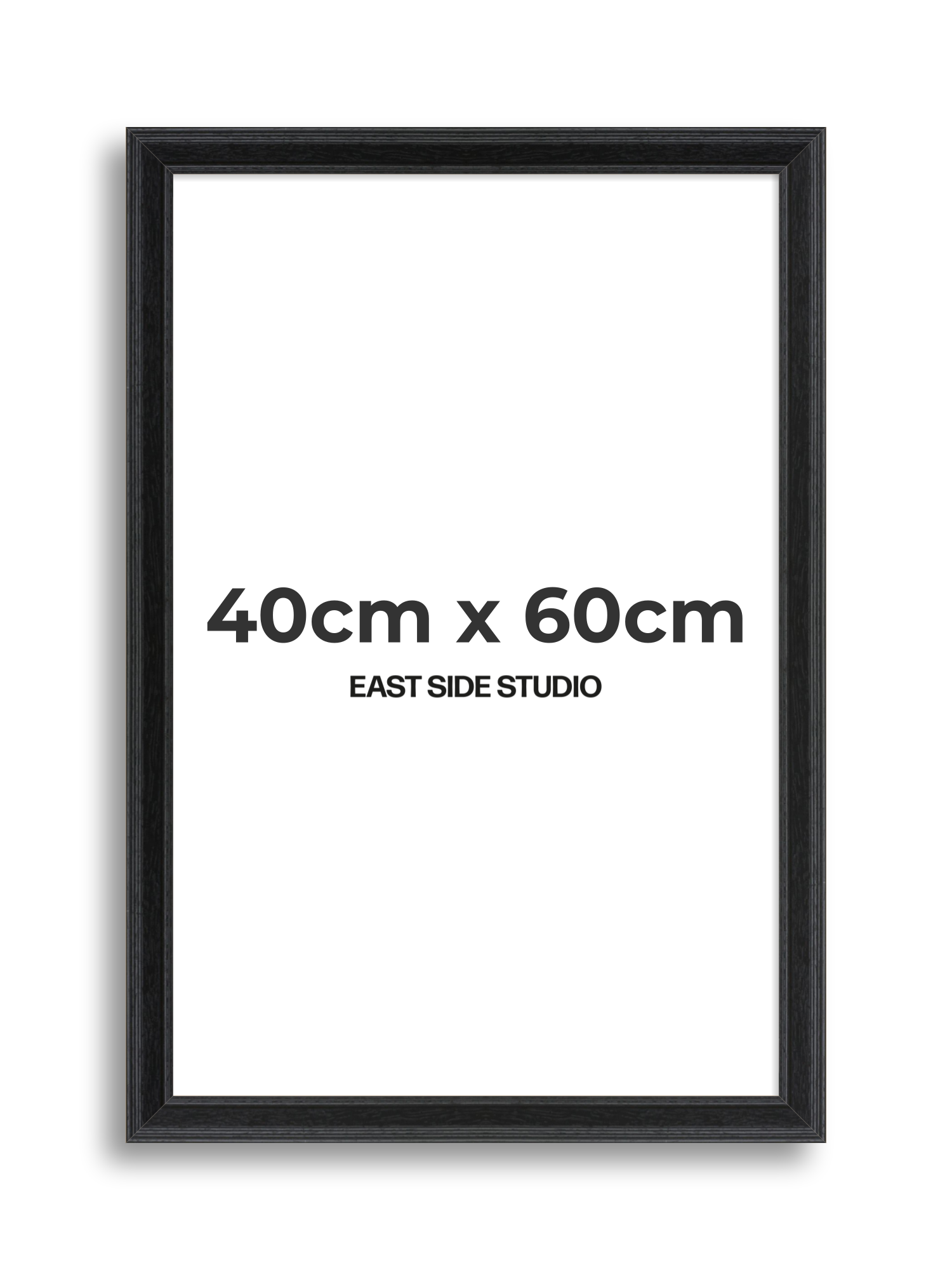 Black Grain 40cm x 60cm picture frame