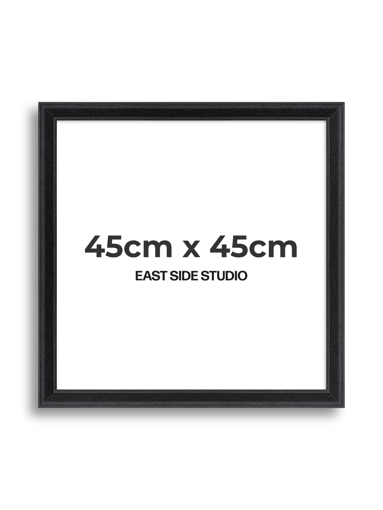 Black Grain 45cm x 45cm picture frame