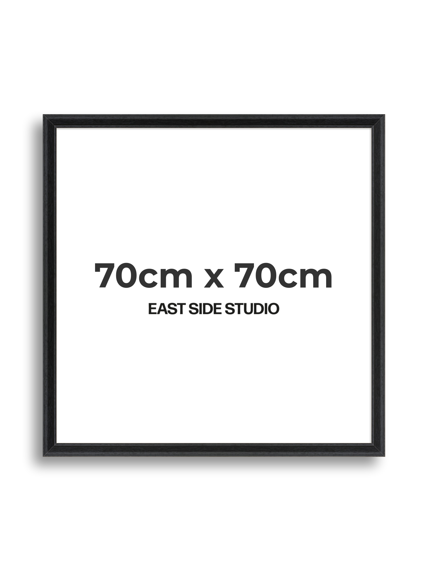 Black Grain 70cm x 70cm picture frame