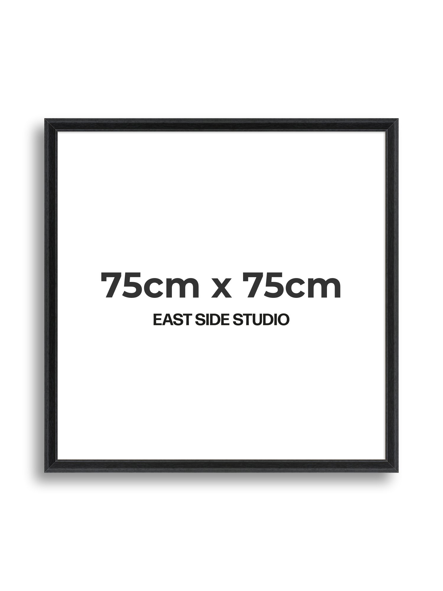 Black Grain 75cm x 75cm picture frame